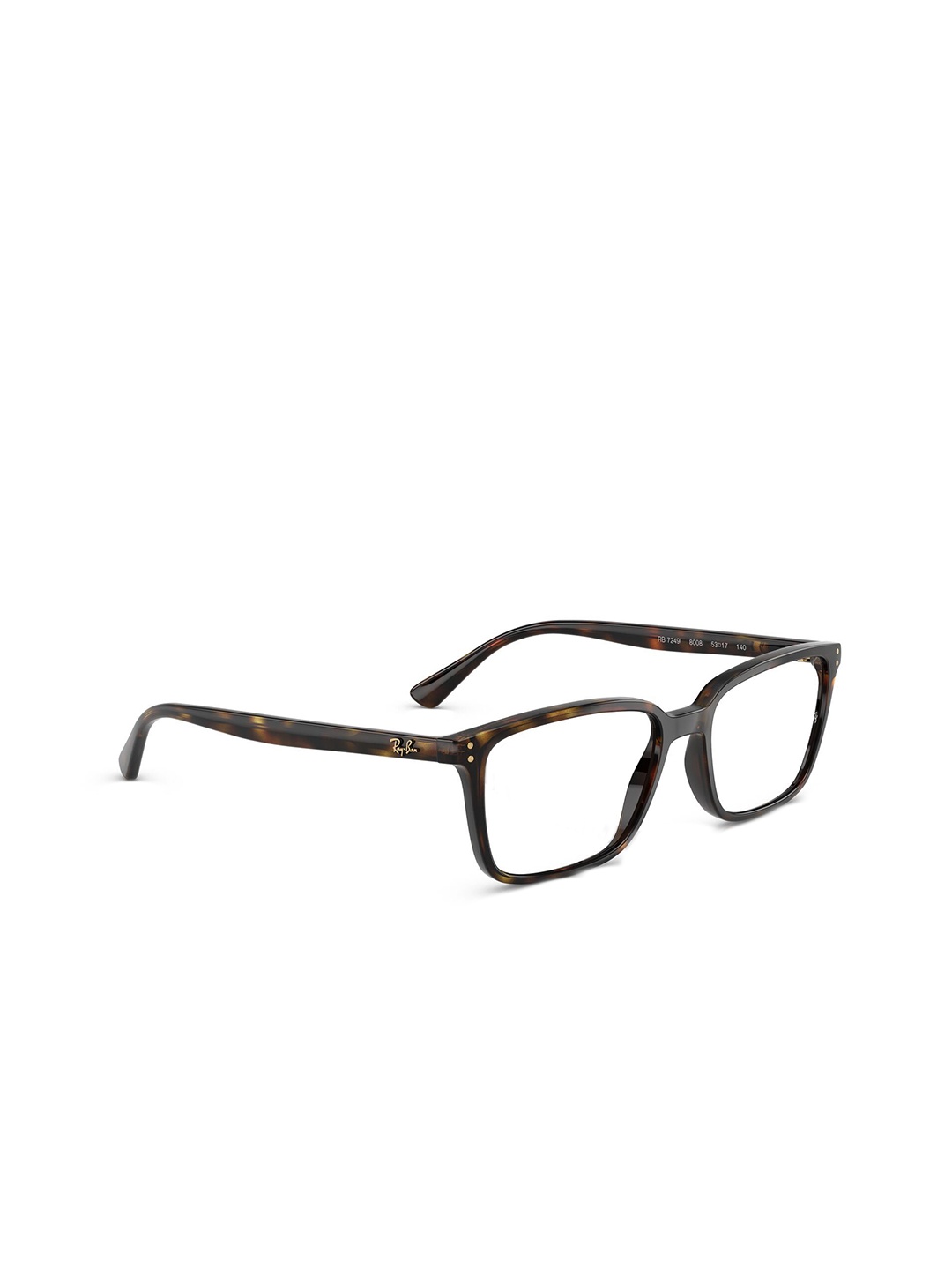 

Ray-Ban Unisex Full Rim Rectangle Frames, Brown