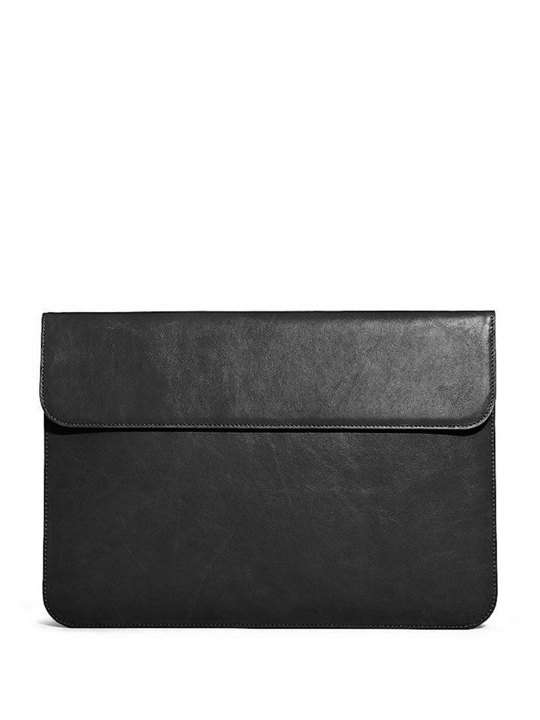 

Abelardo De Moda Unisex Leather Laptop Sleeve, Black