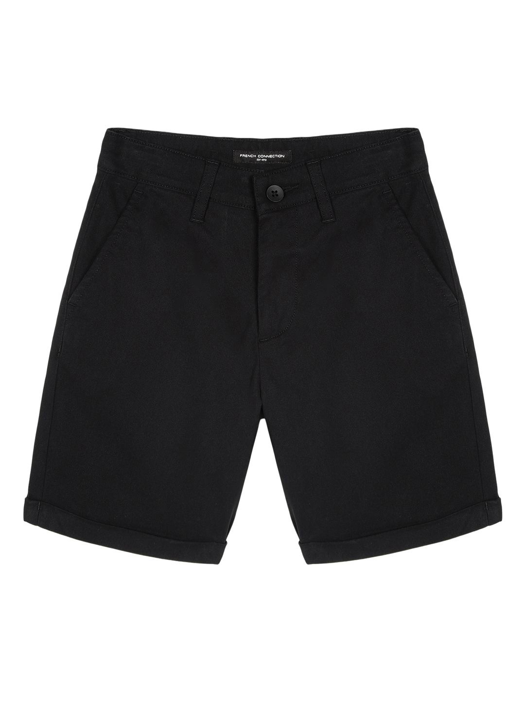

French Connection Boys Outdoor Chino Shorts, Black