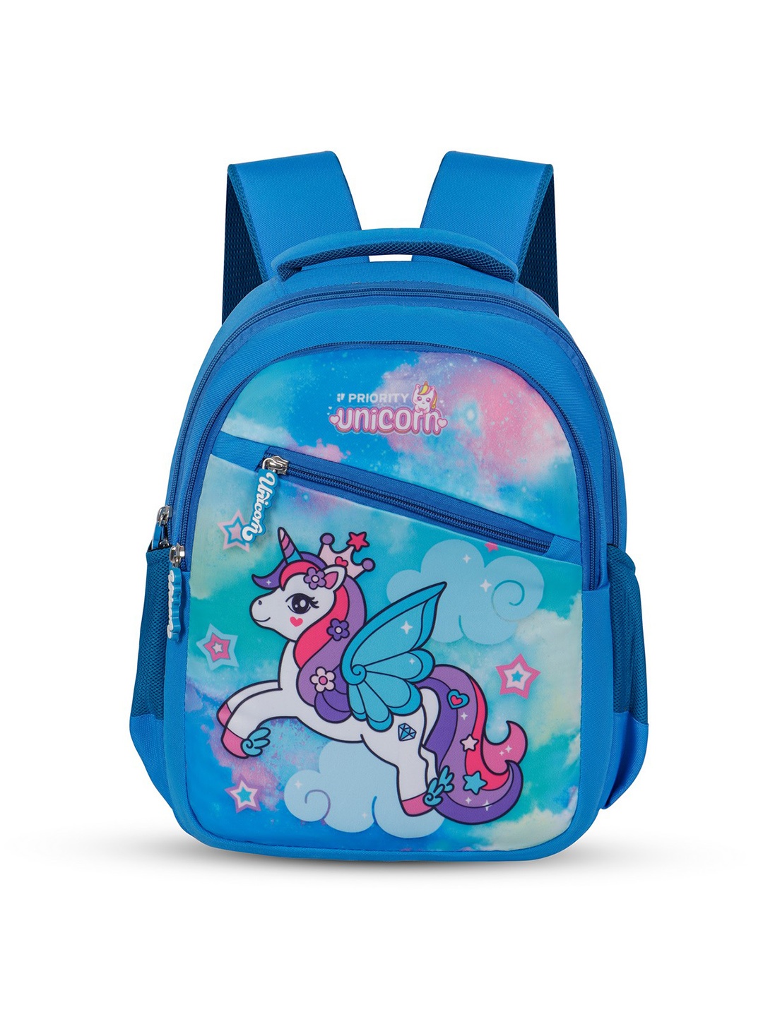 

Priority Kids Unicorn Printed Backpack, Blue