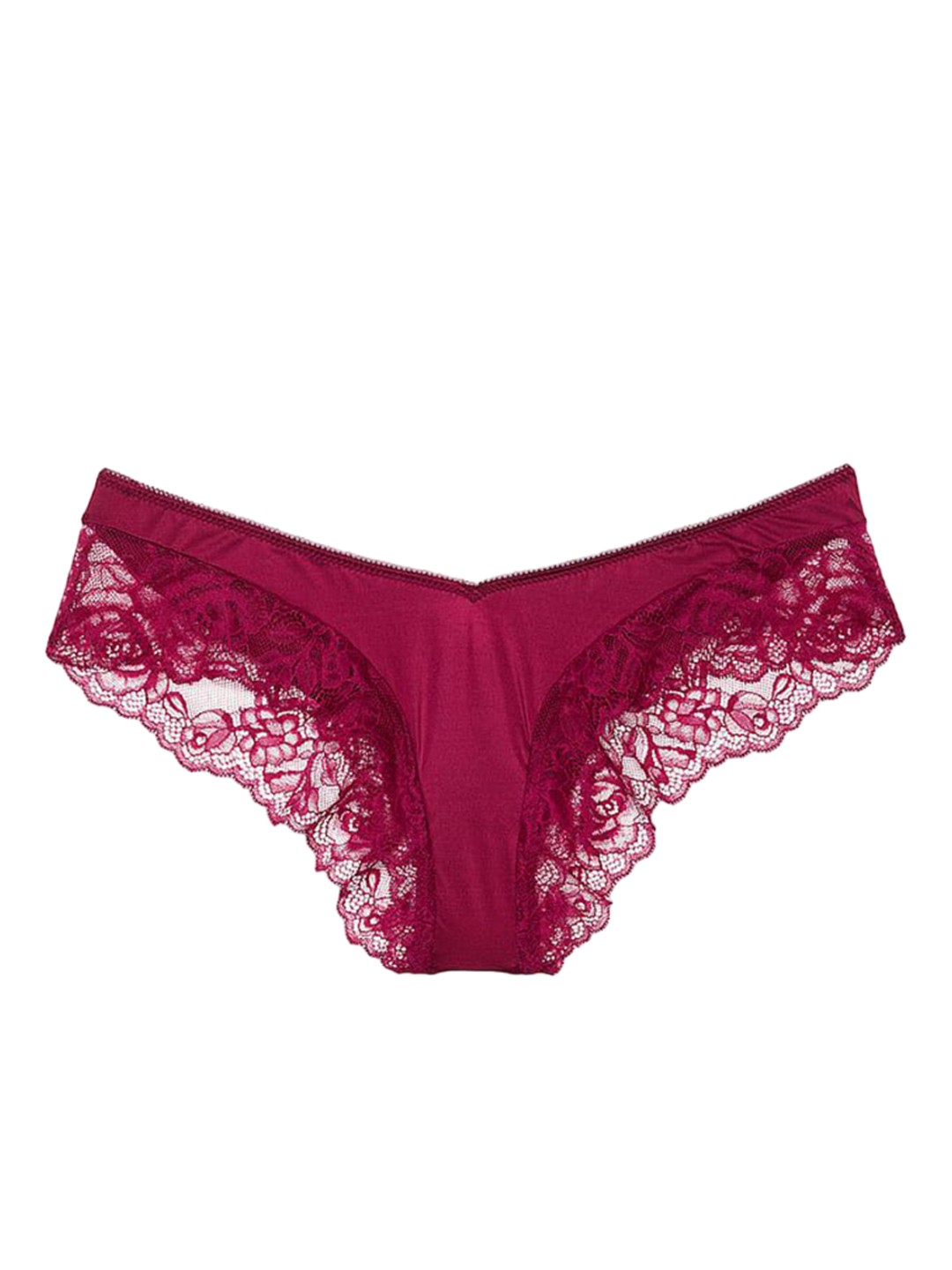 

Victoria's Secret Women Low-Rise Self Design Bikini Briefs, Red