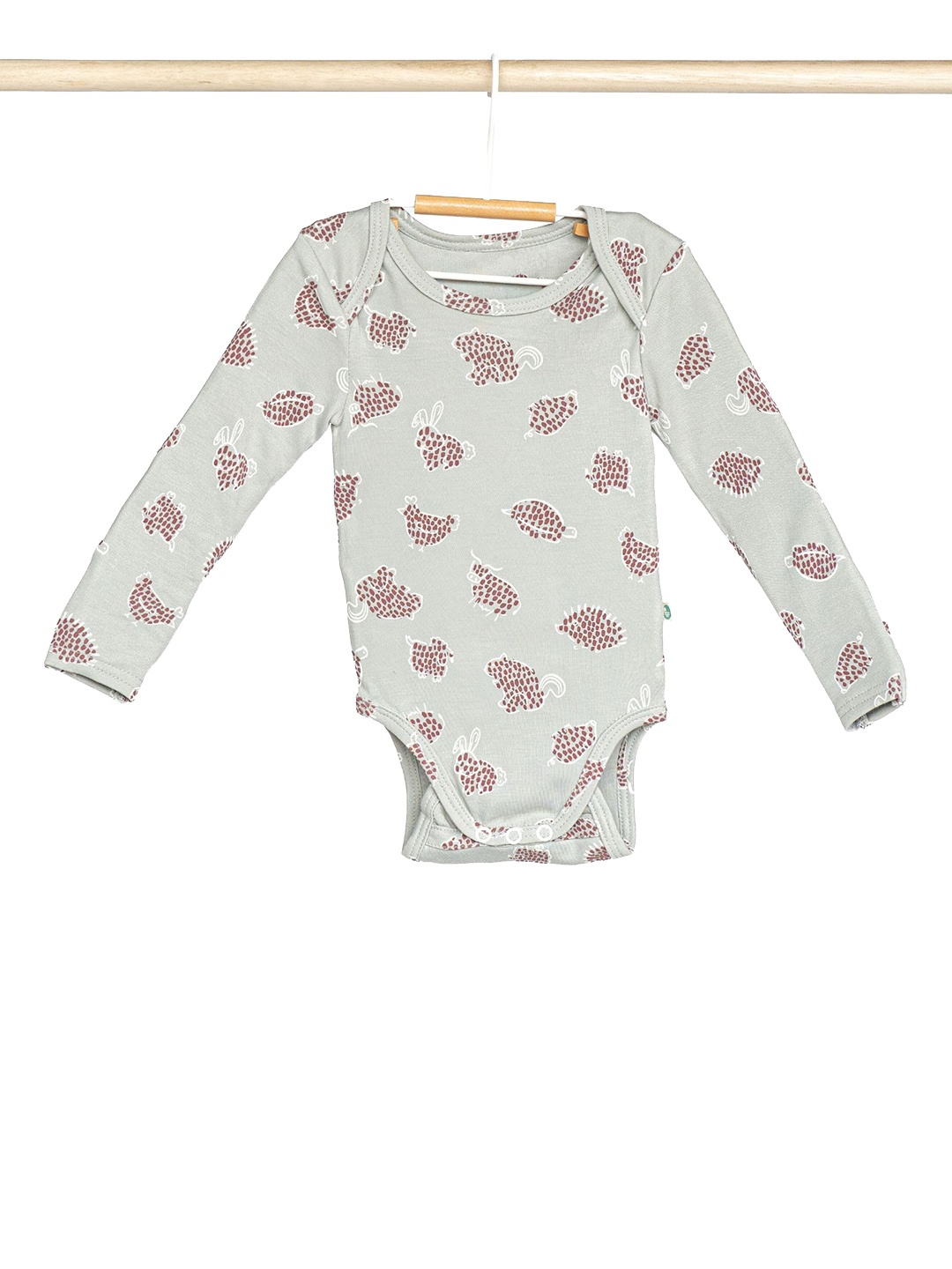 

cocoon care Infant Printed Bodysuit, Grey