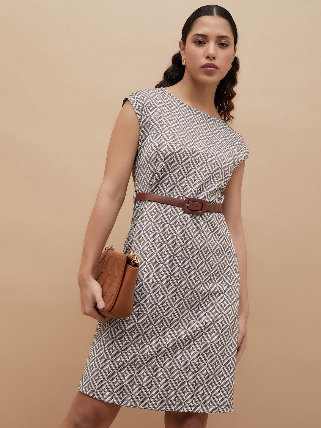 

CODE by Lifestyle Sheath Dress, Beige