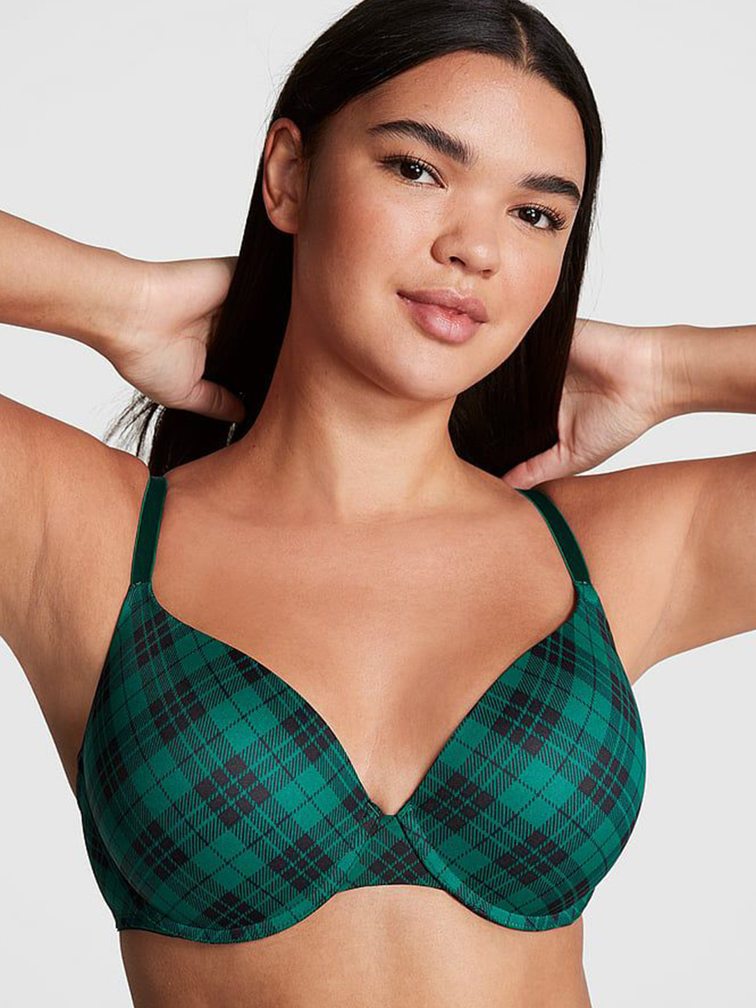 

Victoria's Secret Bra Medium Coverage Underwired Lightly Padded, Green