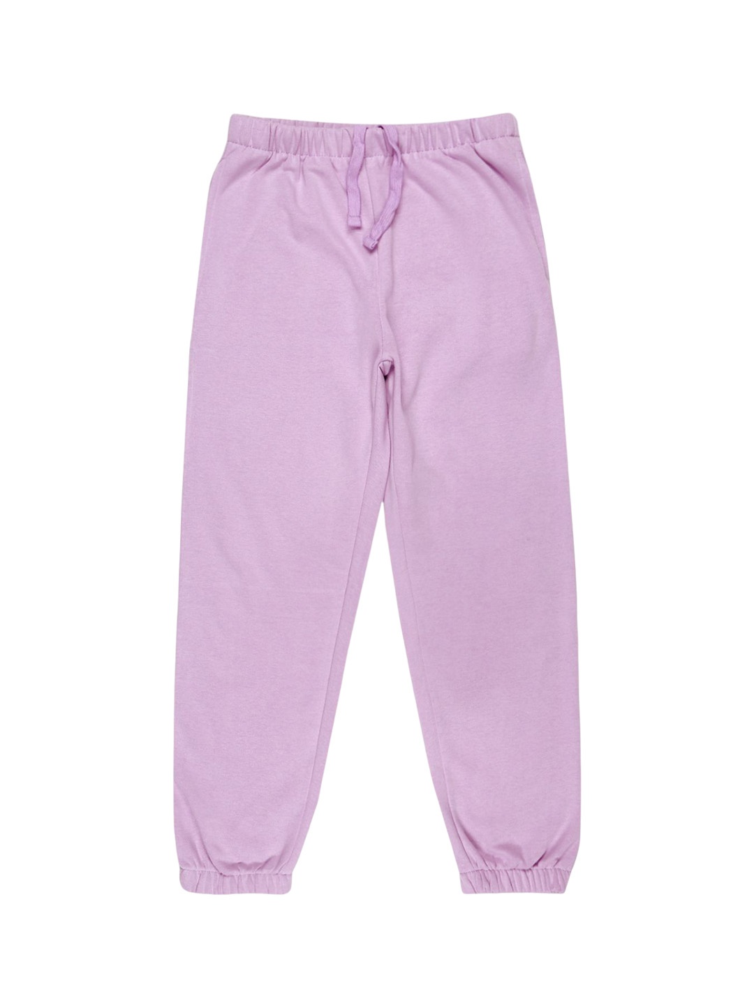 

Alan Jones Girls Mid-Rise Joggers Trackpant, Pink