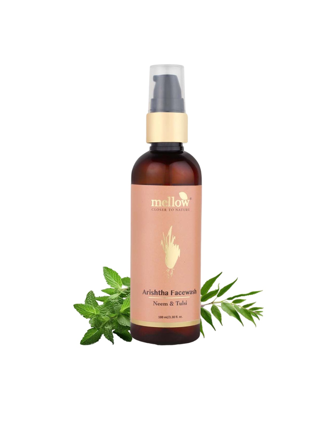 

MELLOW Herbals Ayurvedic Arishtha Facewash- 100 ml, Brown