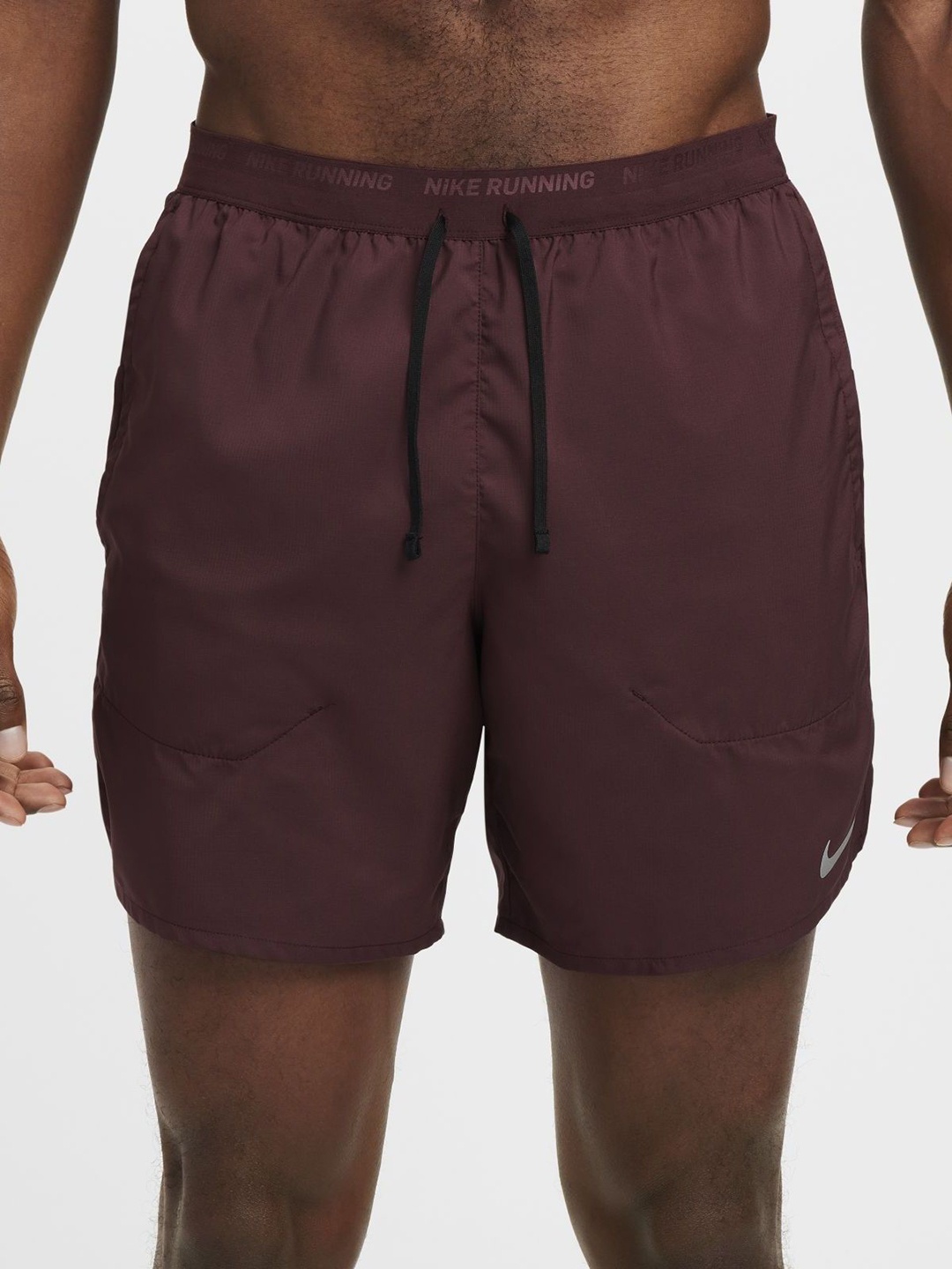 

Nike Dri-FIT Stride Men's 18cm Brief-Lined Running Shorts, Brown
