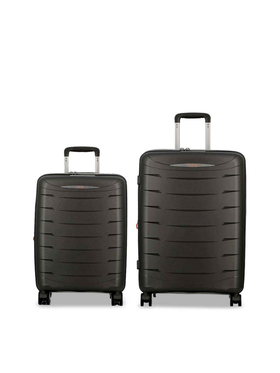 

JUMP Furano 2 Set Of 2 Textured Hard-Sided Trolley Bags, Grey