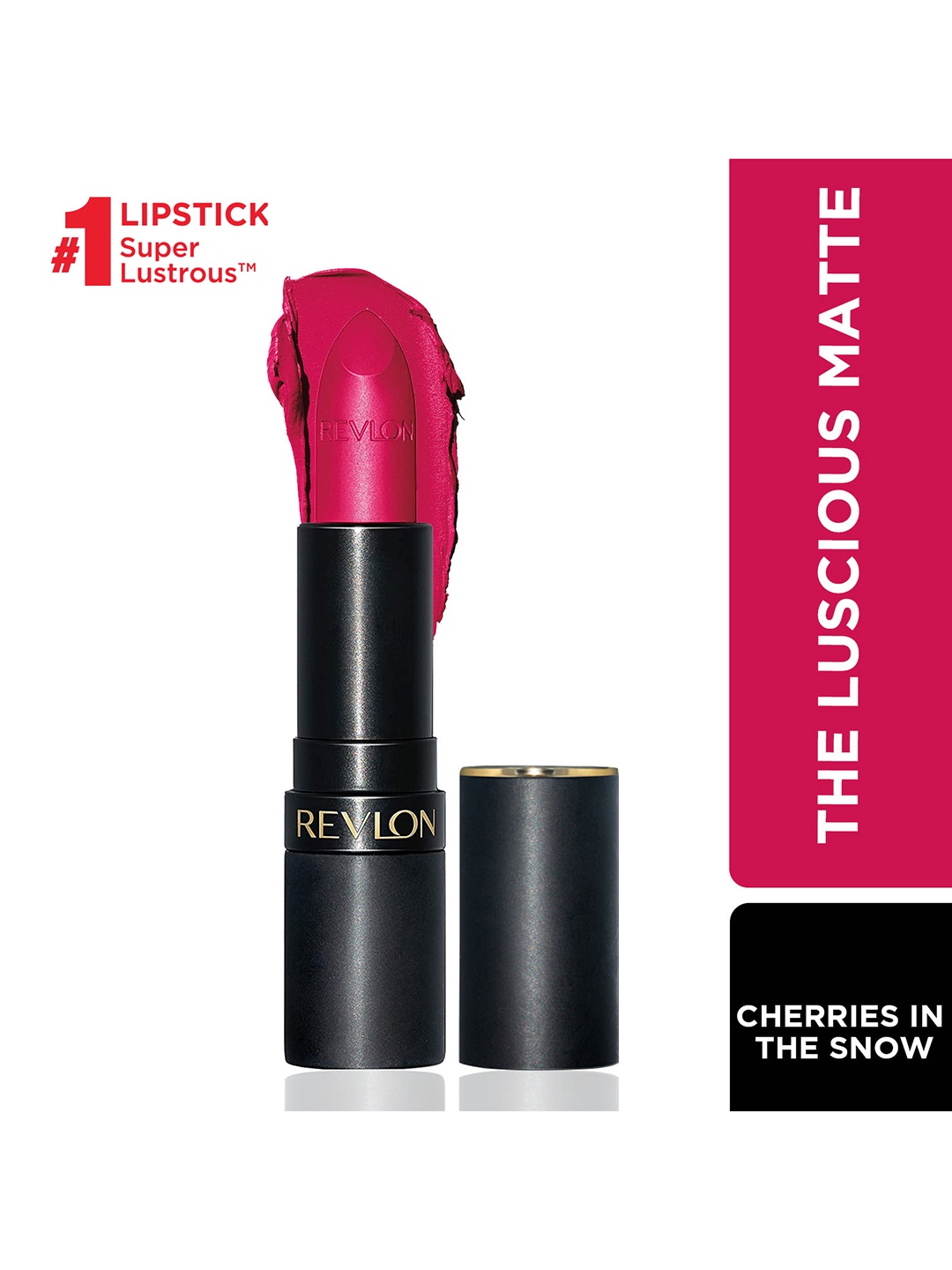 

Revlon Super Lustrous The Luscious Matte Lipstick 4.2 g - Cherries In The Snow, Pink