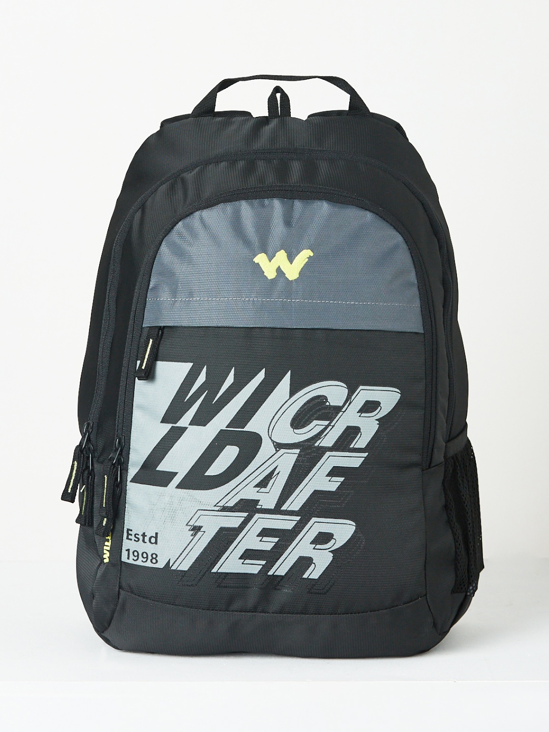 

Wildcraft Printed Backpack, Black