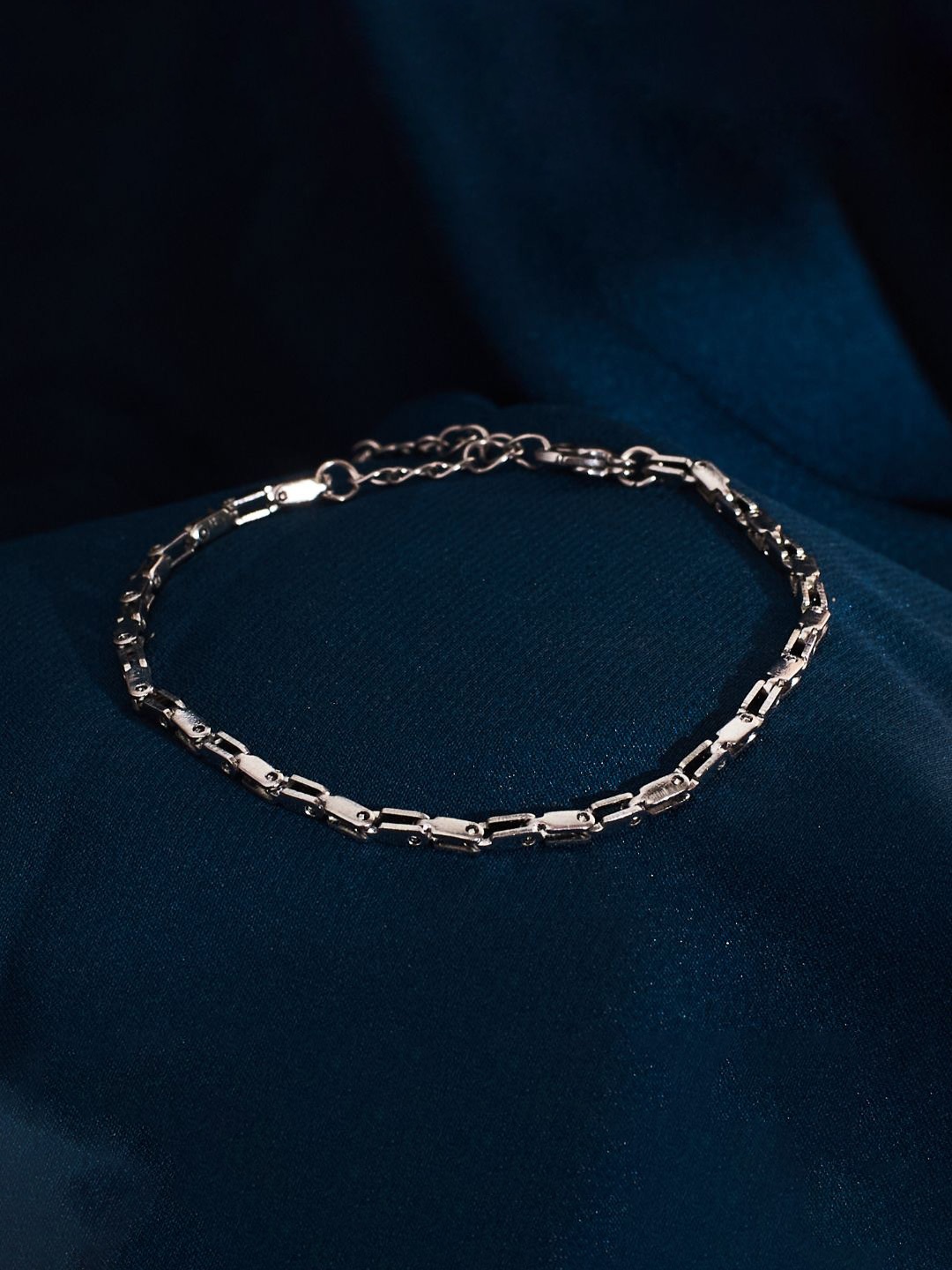 

SALTY Layered Chain Stainless Steel Link Bracelet, Silver