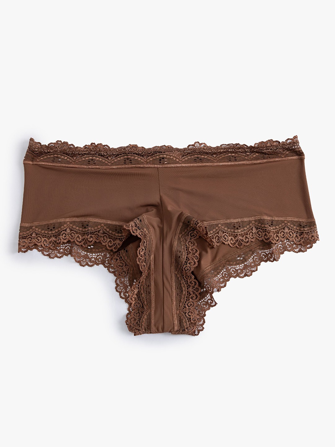 

Koton Self Design Hipster Briefs 8684287665163, Brown