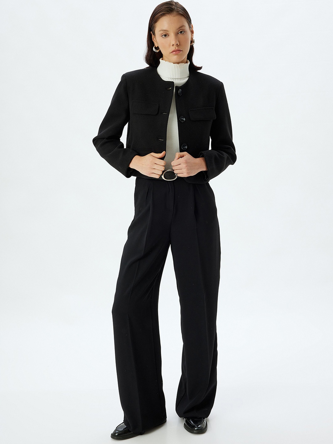 

Koton Women Tailored Jacket, Black