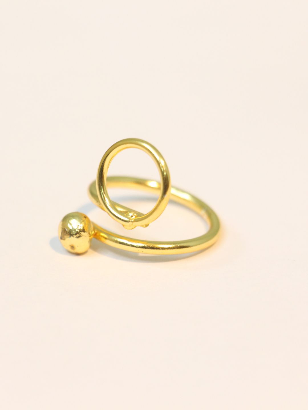 

Bubber Jewels 18KT Gold-Plated Finger Ring