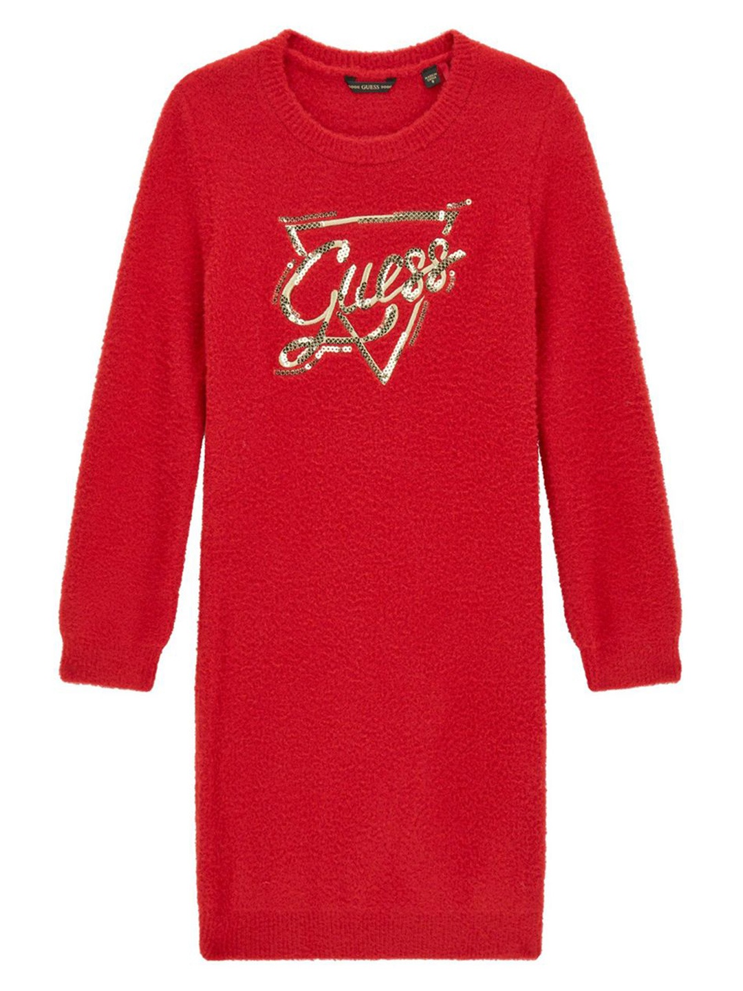 

GUESS kids Girls Printed Midi Dress, Red