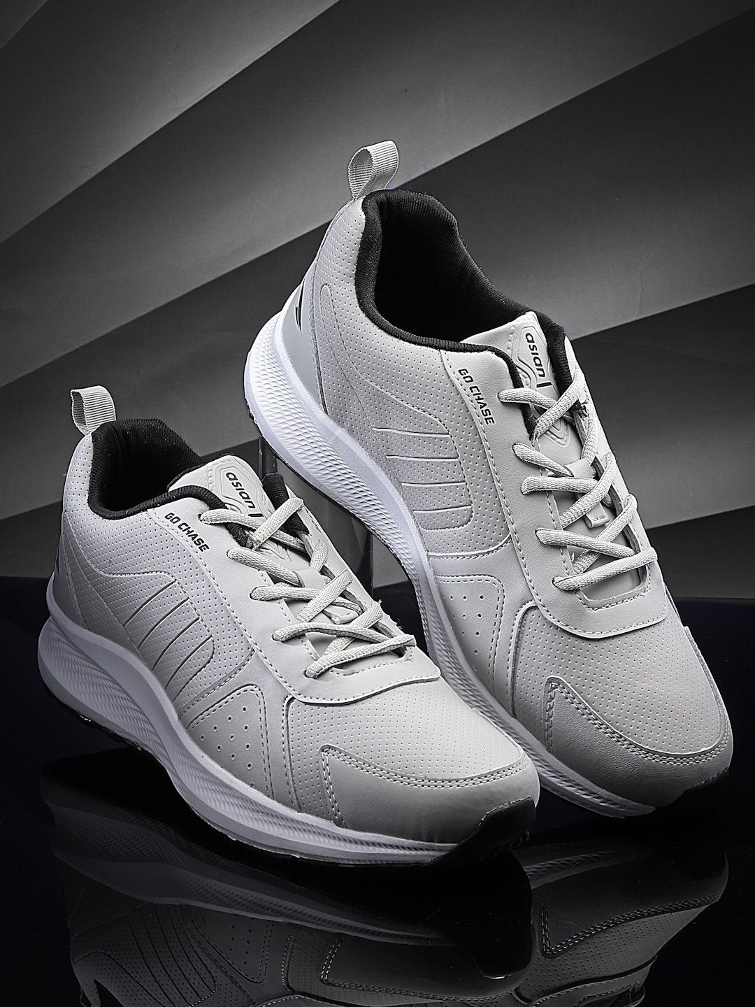 

ASIAN Men Running Non-Marking Shoes, Grey