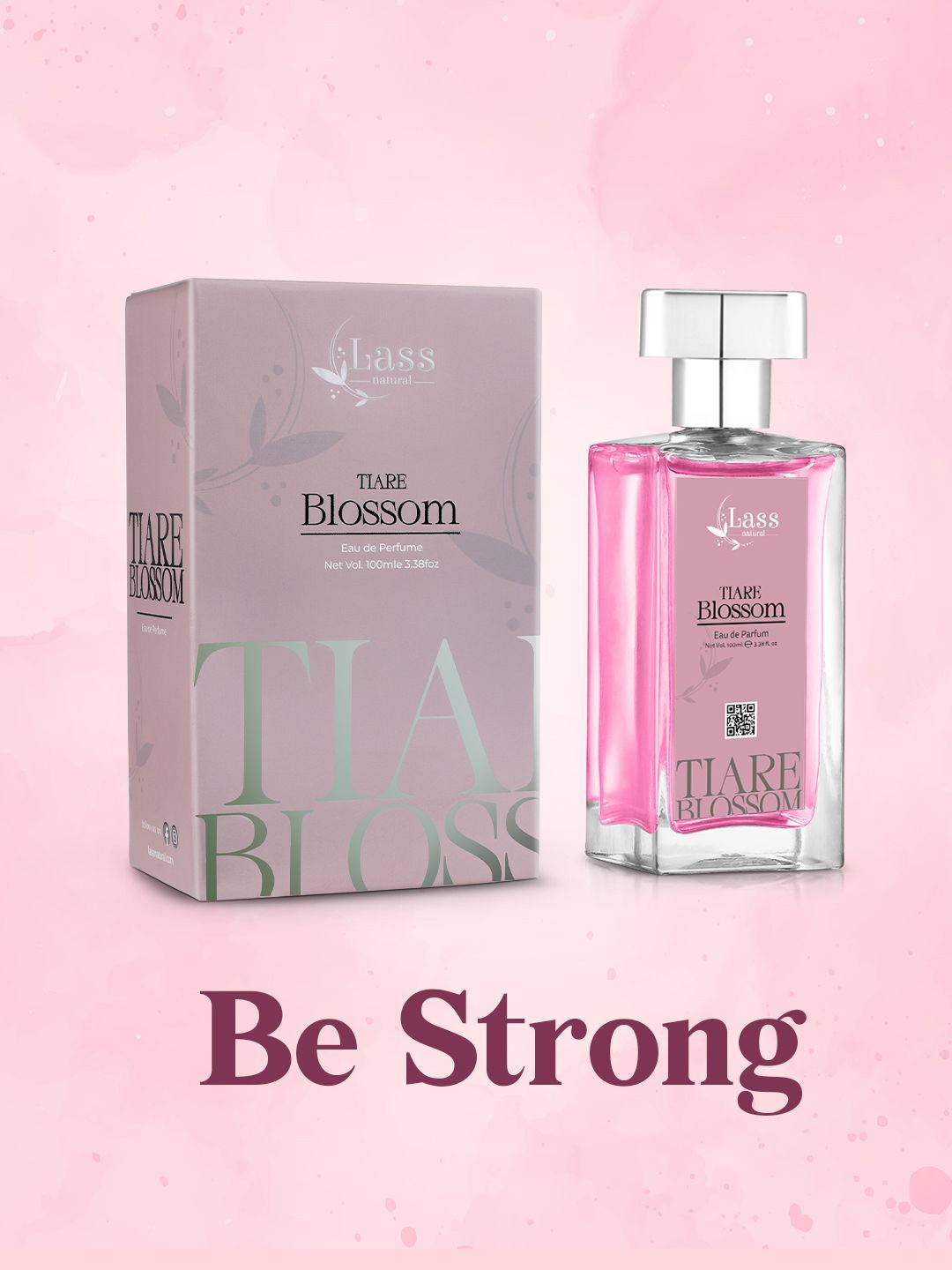 

Lass Naturals Women Tiare Blossom Limited Edition Eau de Parfum - 100ml, Pink