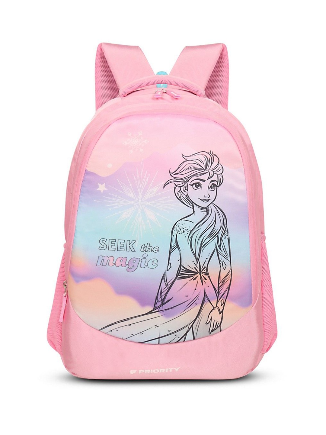 

Priority Women Princess Printed Backpack, Pink