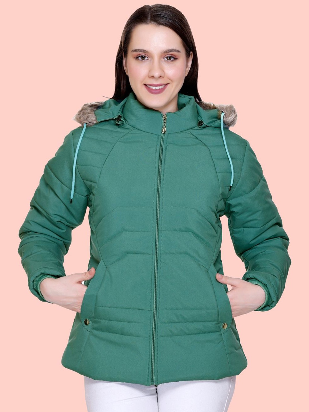 

BARSTOW Women Lightweight Parka Jacket, Green