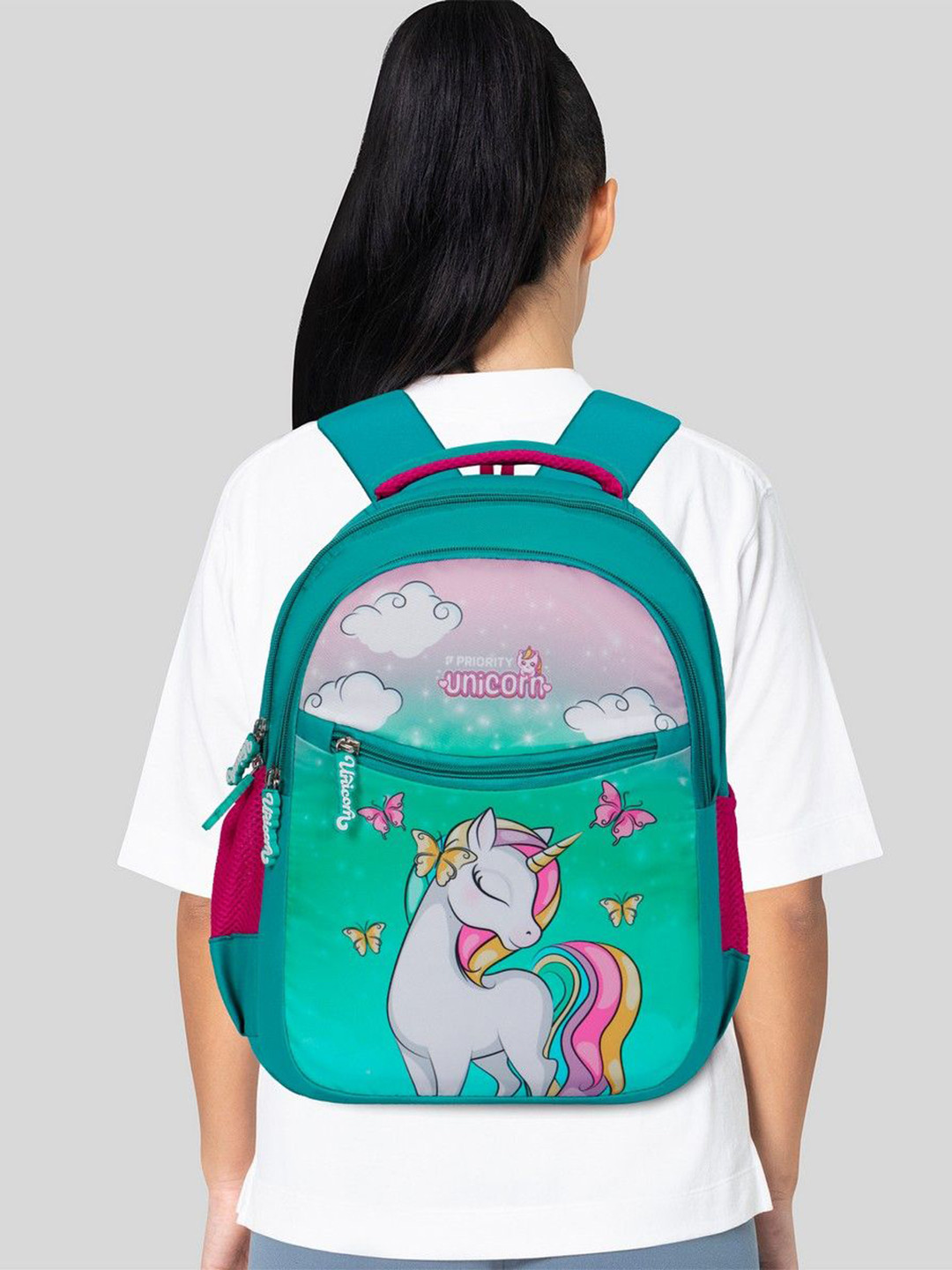 

Priority Unisex Kids Graphic Backpack, Green