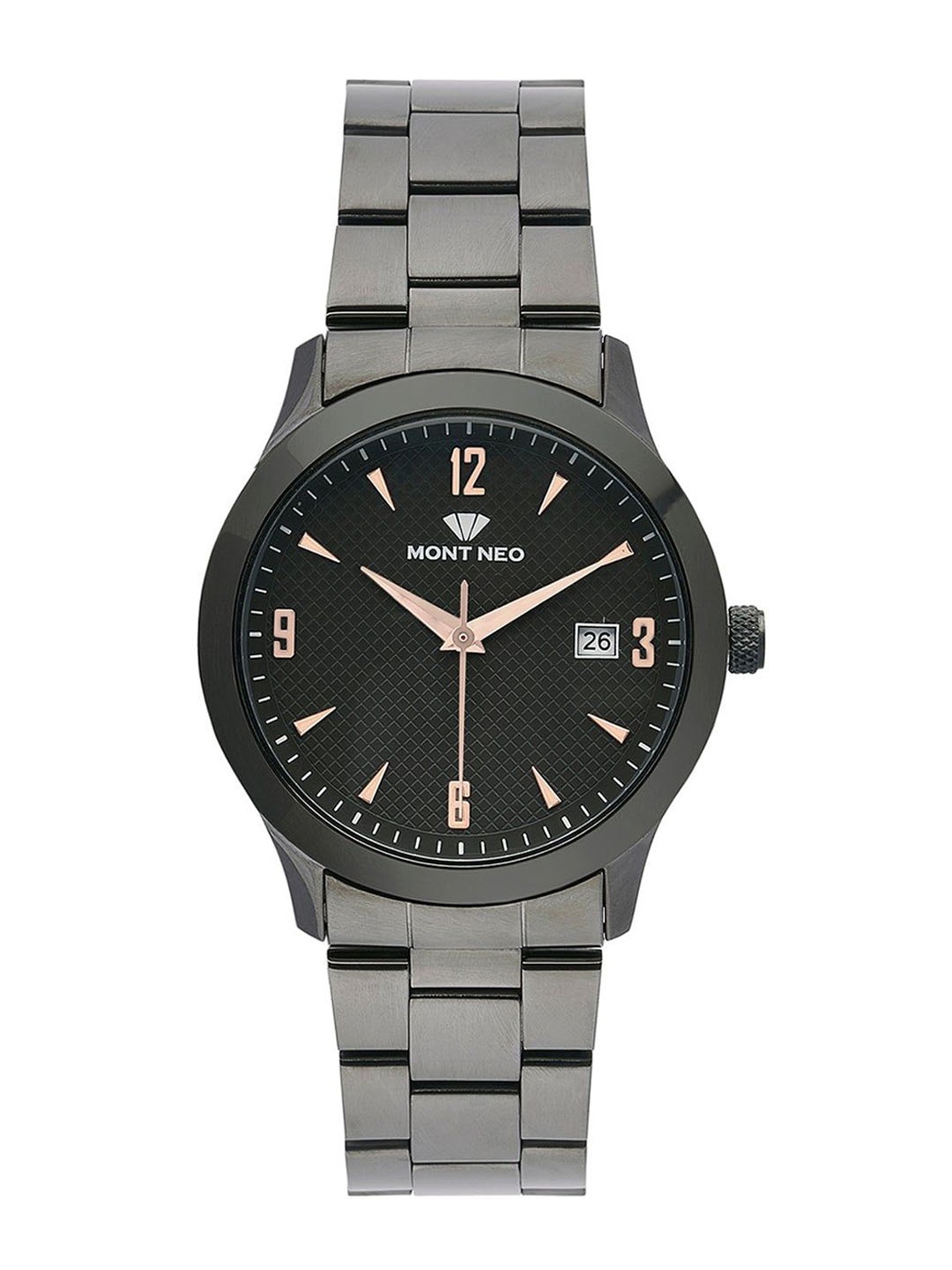 

MONT NEO Men Dial & Straps Analog Watch 8010E-M8816, Grey
