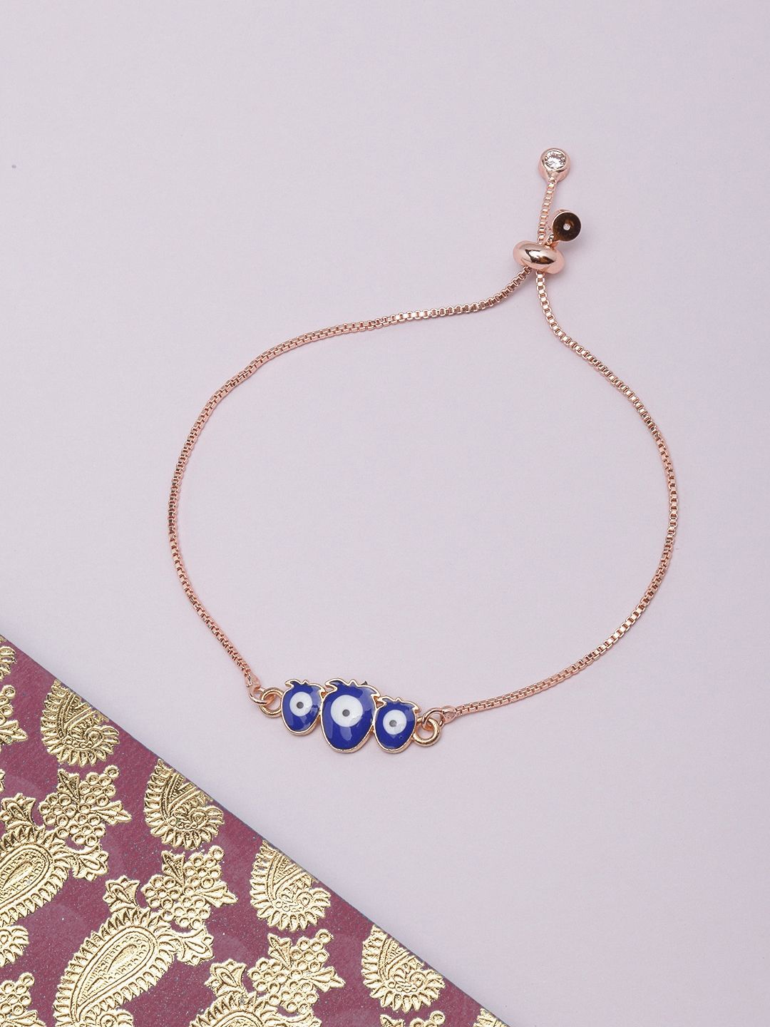 

KPOP Rose Gold-Plated Charm Bracelet