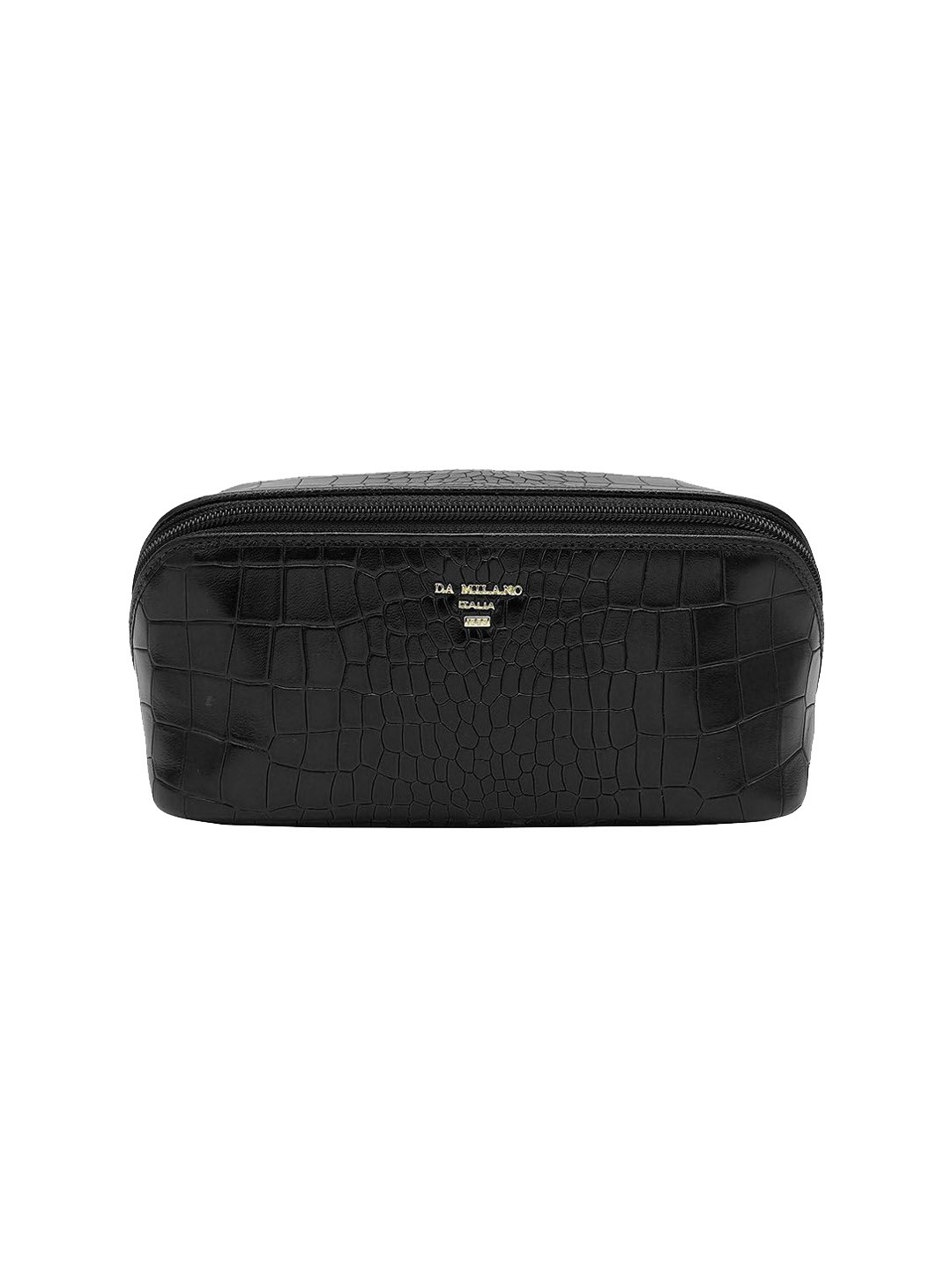 

Da Milano Textured Pouch Travel Accessory, Black