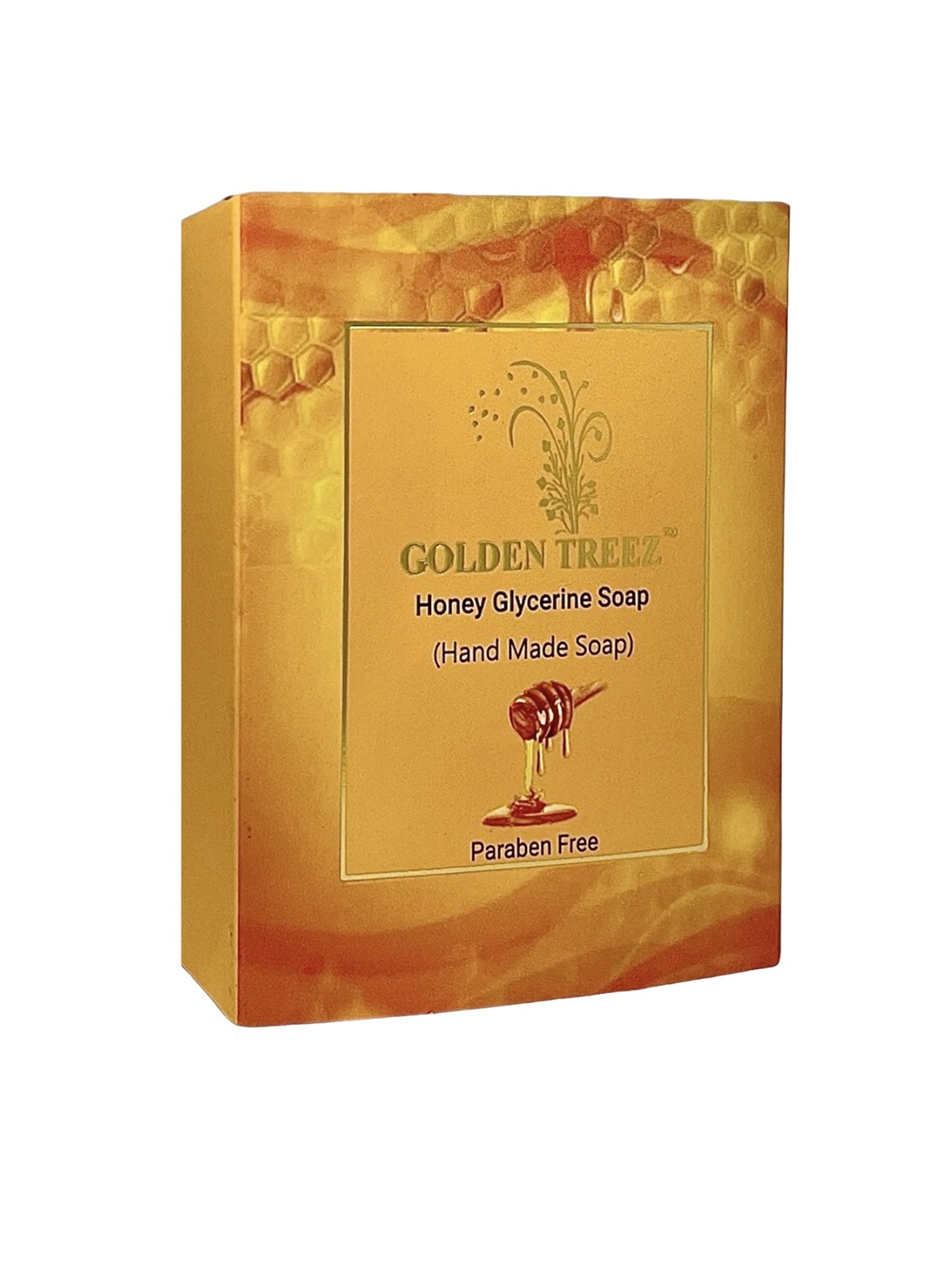 

Golden Treez Honey Glycerine Soap - 115 g, Yellow