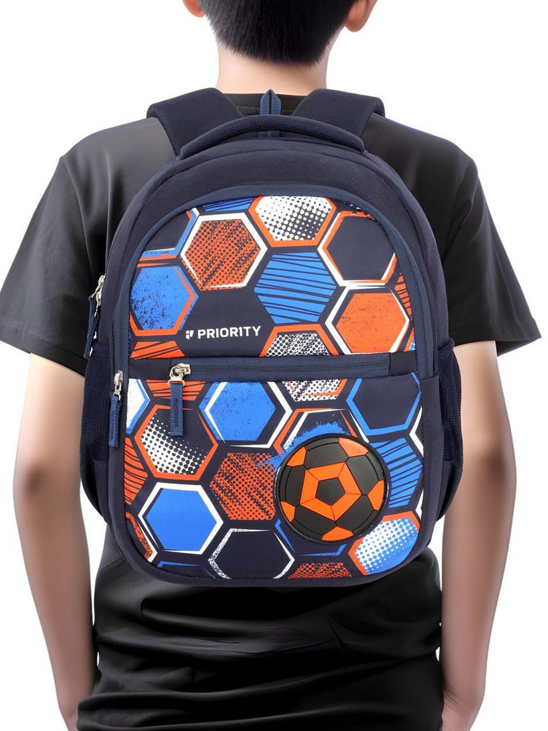 

Priority Kids Backpack, Navy blue