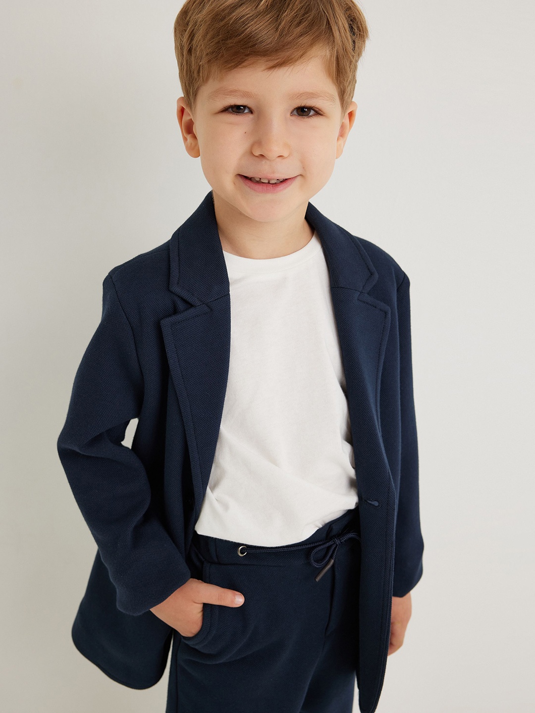 

Koton Boys Tailored Jacket, Navy blue