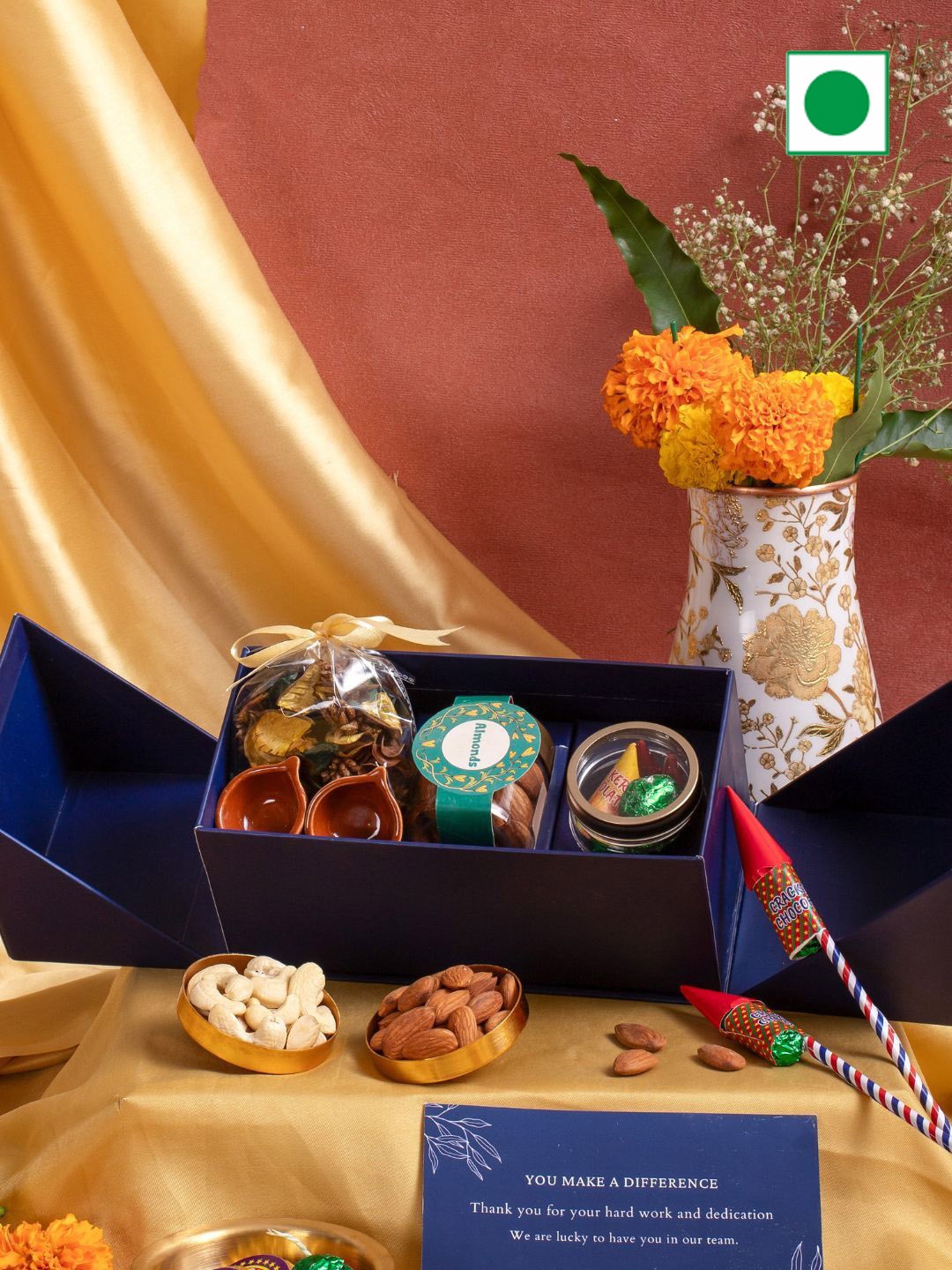 

Confetti Gifts Set Of 6 Festive Assorted Gifts, Blue