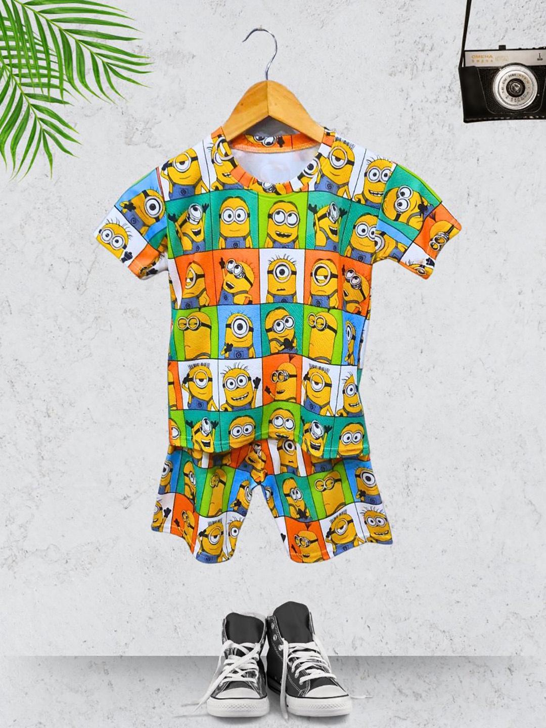 

Kasak Boys Printed Clothing Set, Green