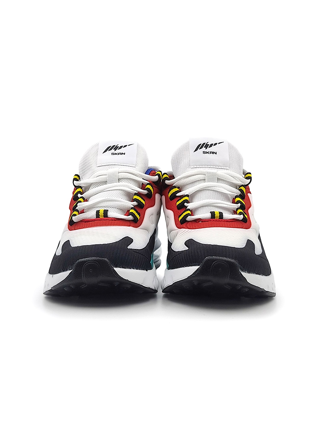 

SKAN LIFESTYLE Men Colourblocked Sneakers, White