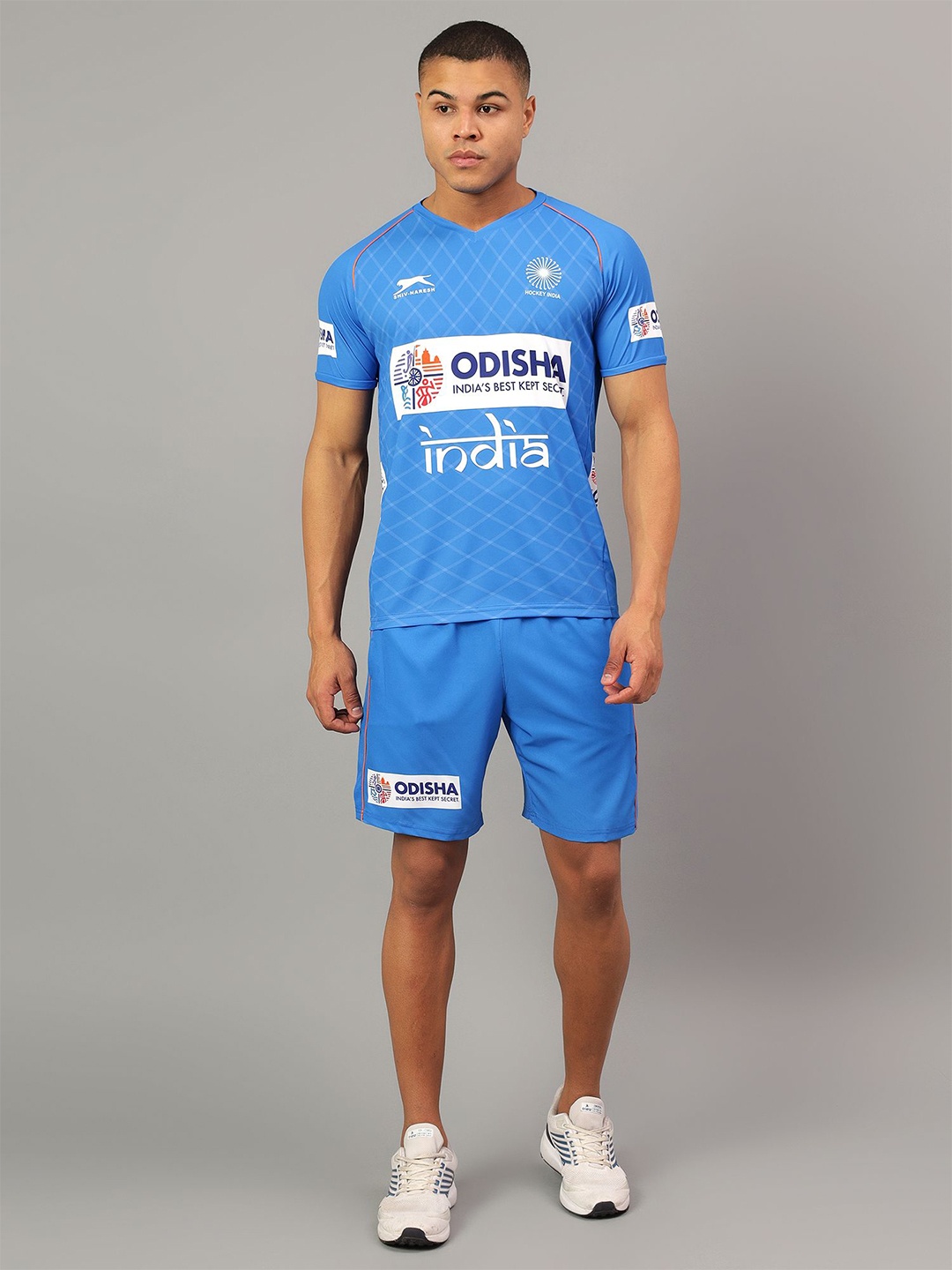 

Shiv Naresh Hockey T-Shirt & Short, Blue