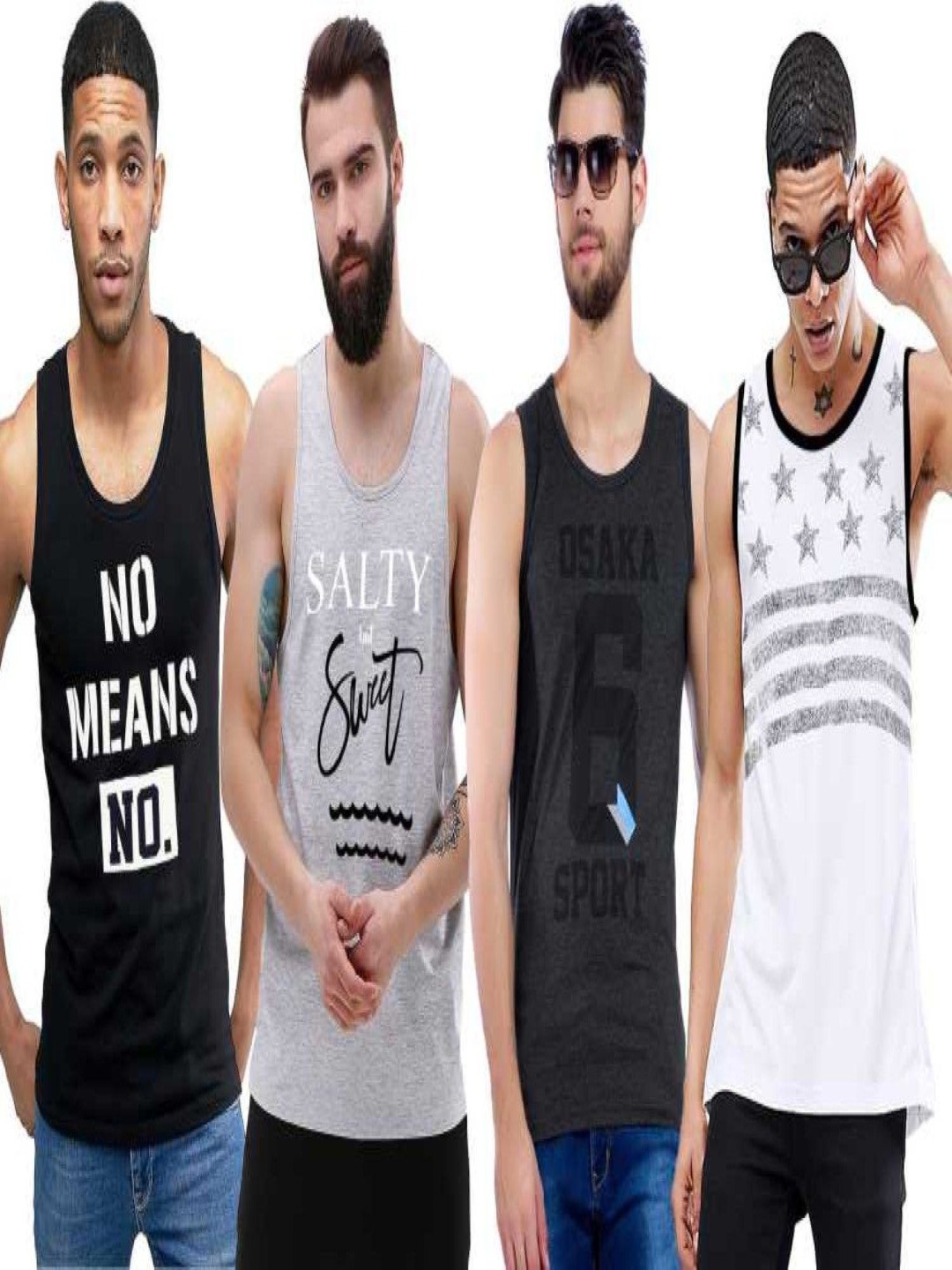 

Maniac Men Typography 4 Printed Slim Fit T-shirt, Multi