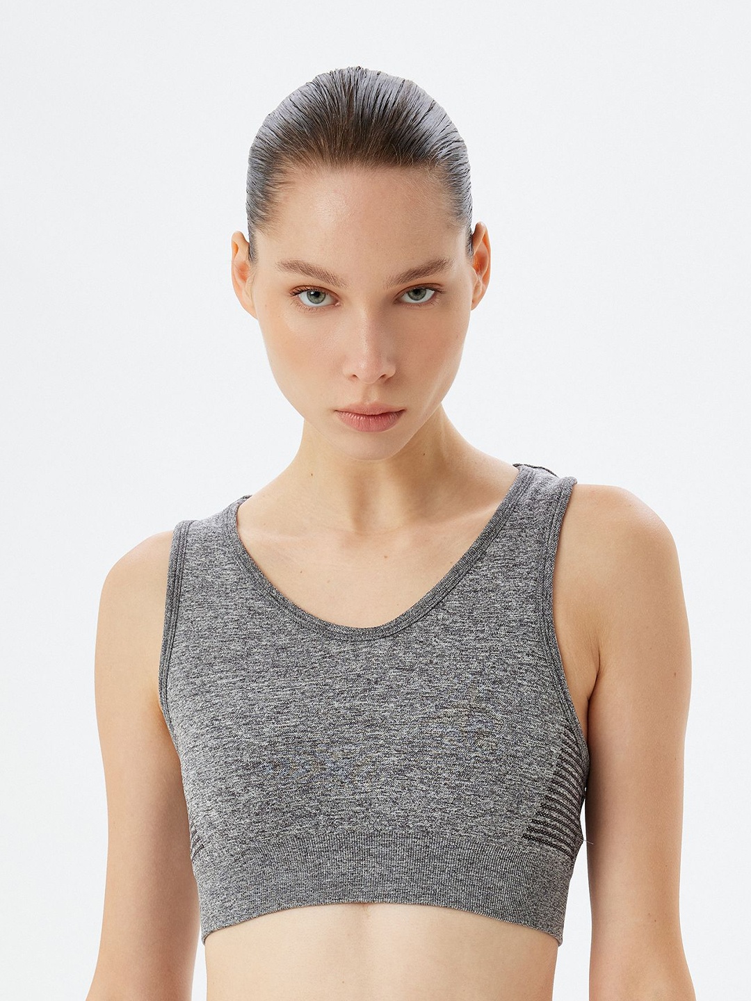 

Koton Women Medium Coverage Lightly Padded Bra, Grey