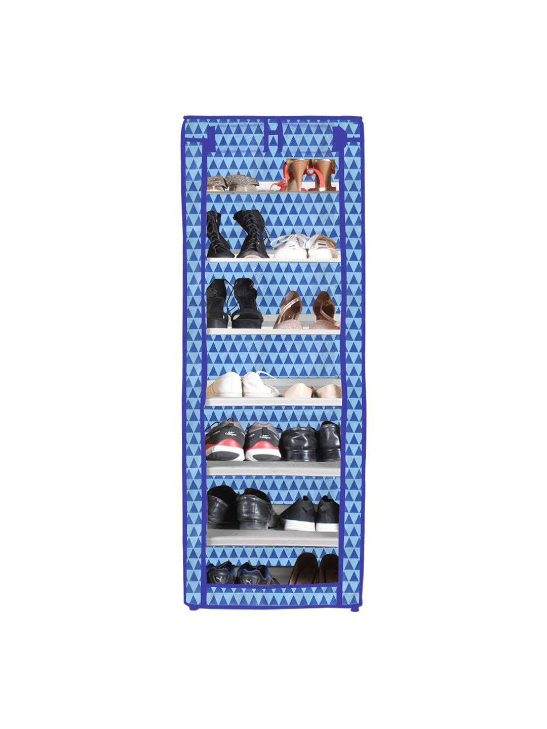 

prettykrafts Blue Printed Portable Folding Organisers