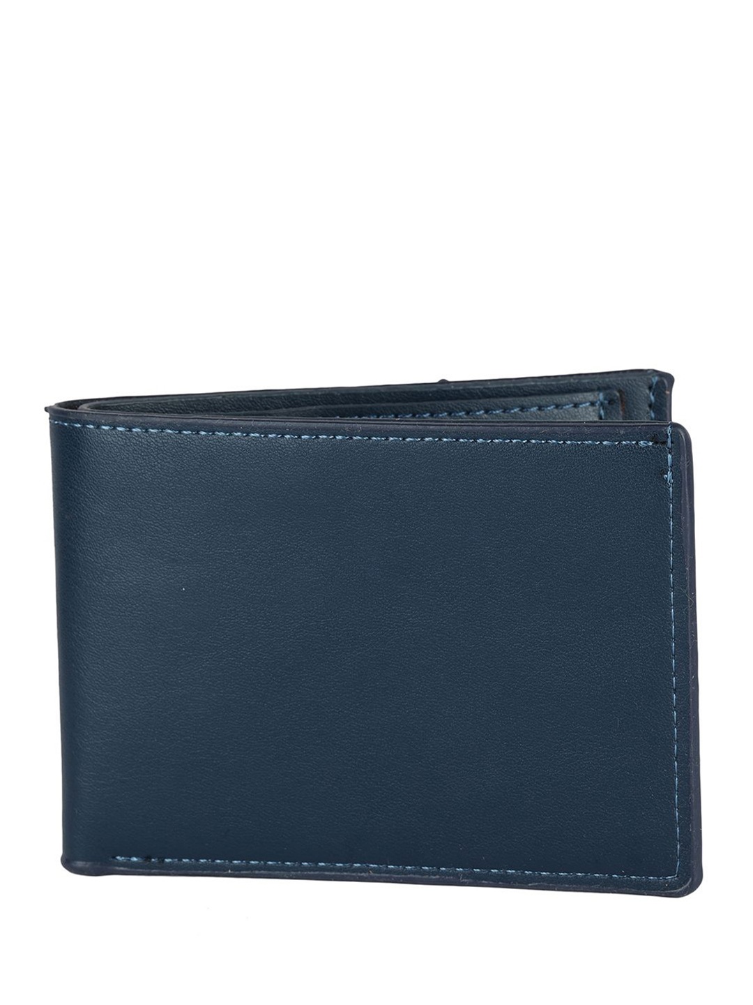 

SAZARA Women Leather Two Fold Wallet, Blue