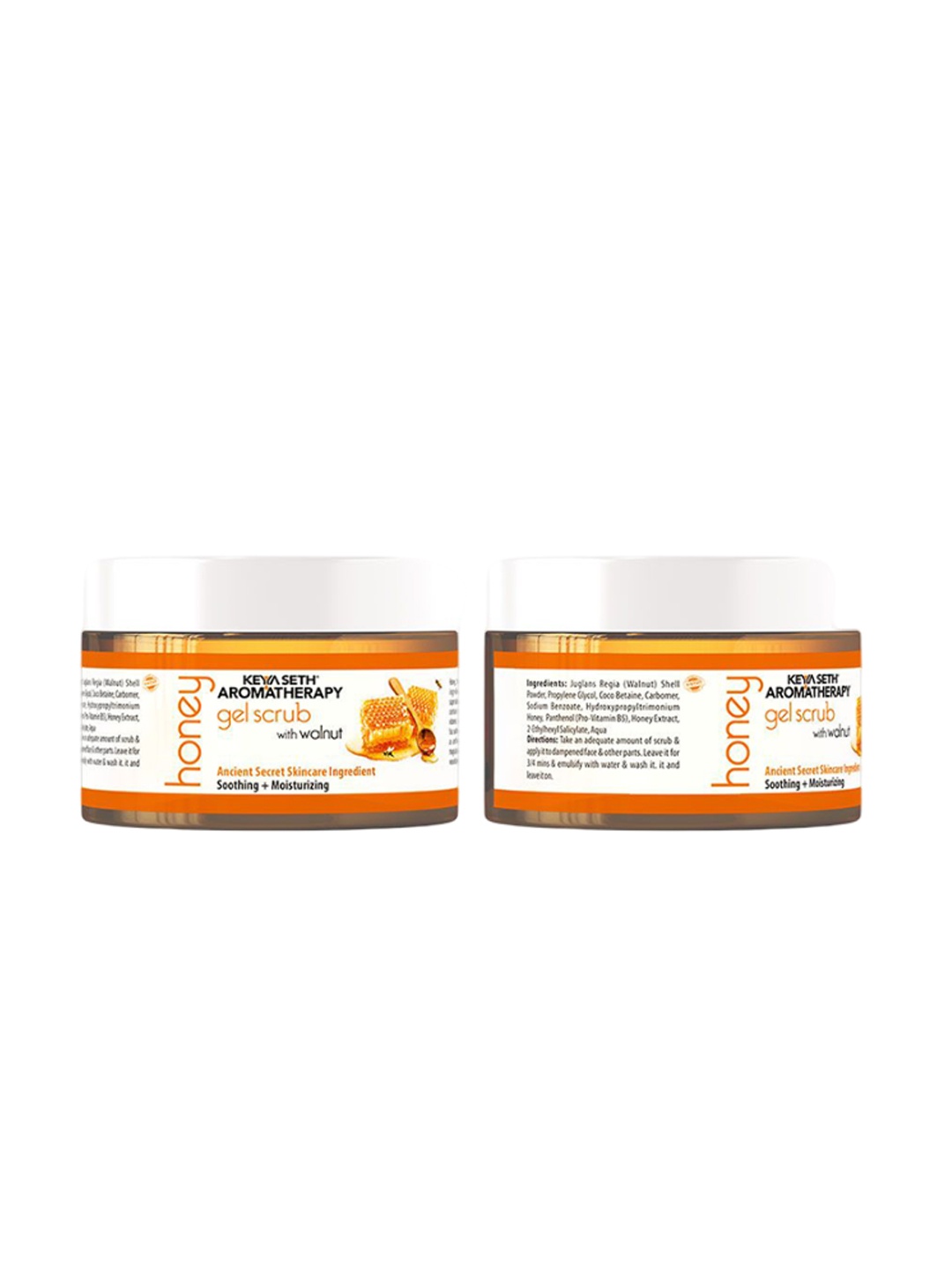 

KEYA SETH Aromatherapy Honey Gel Scrub - 160 g, Orange
