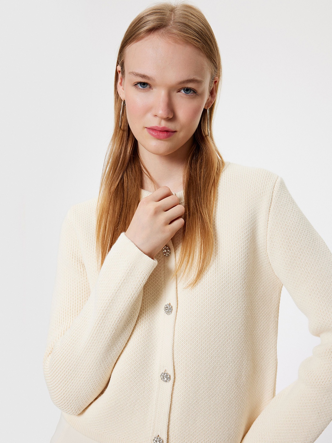 

Koton Women Cardigan, White