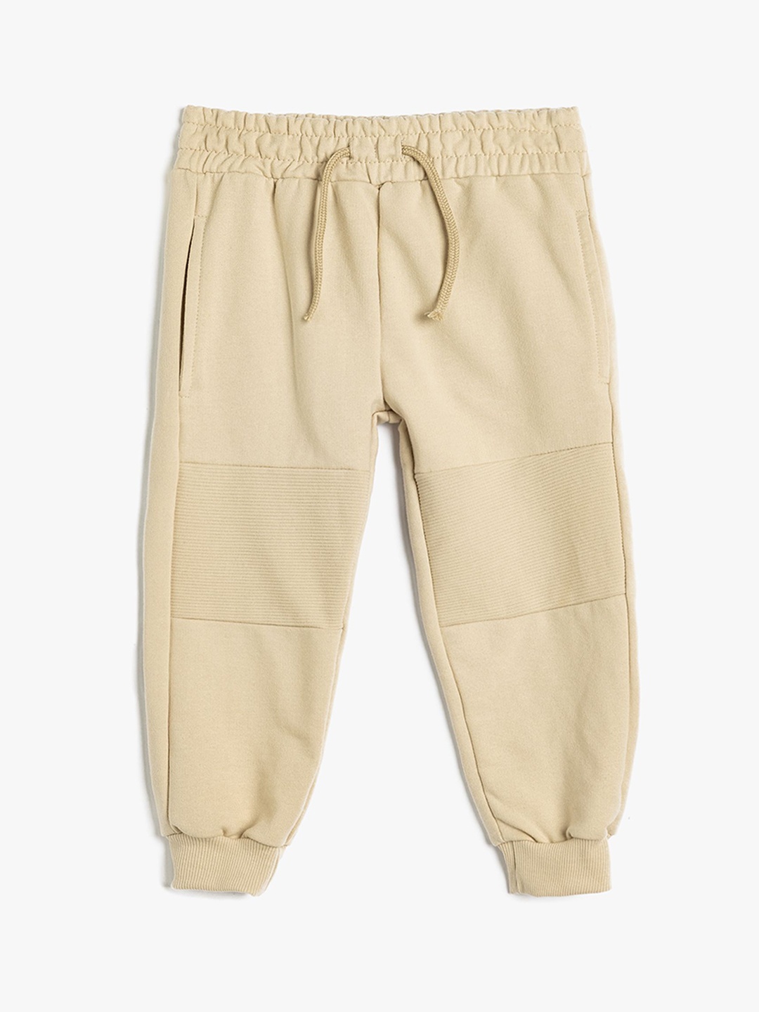 

Koton Infant Boys Pure Cotton Mid-Rise Joggers, Beige