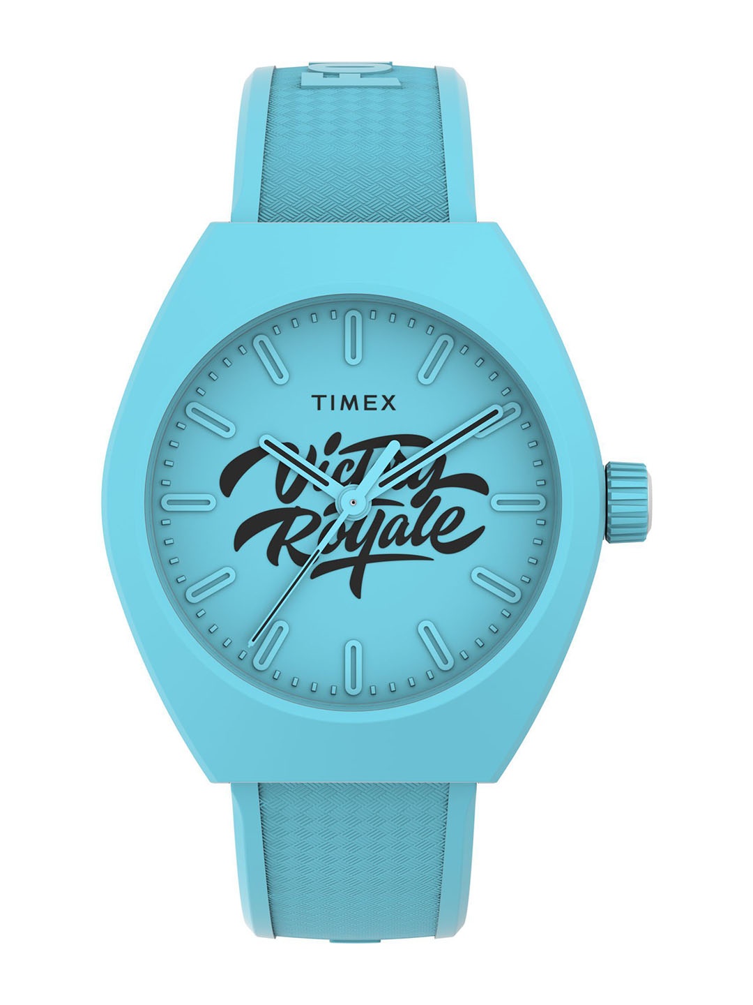 

Timex Men Printed Dial & Leather Straps Analogue Watch TW2W96900X6, Blue