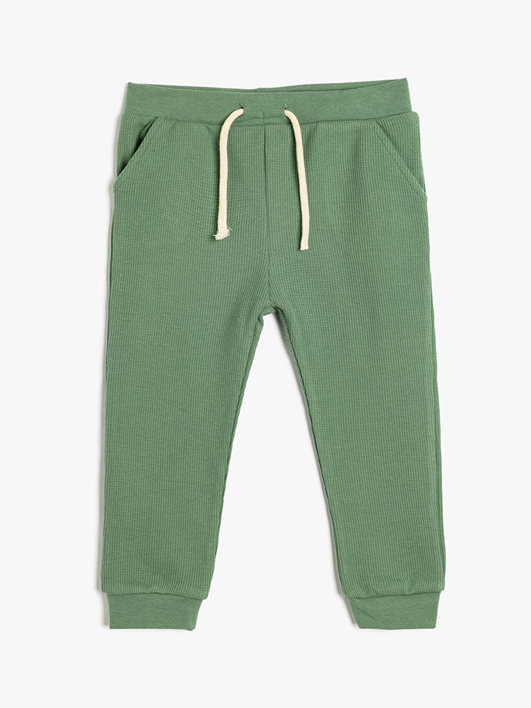 

Koton Boys Cotton Mid-Rise Joggers, Green