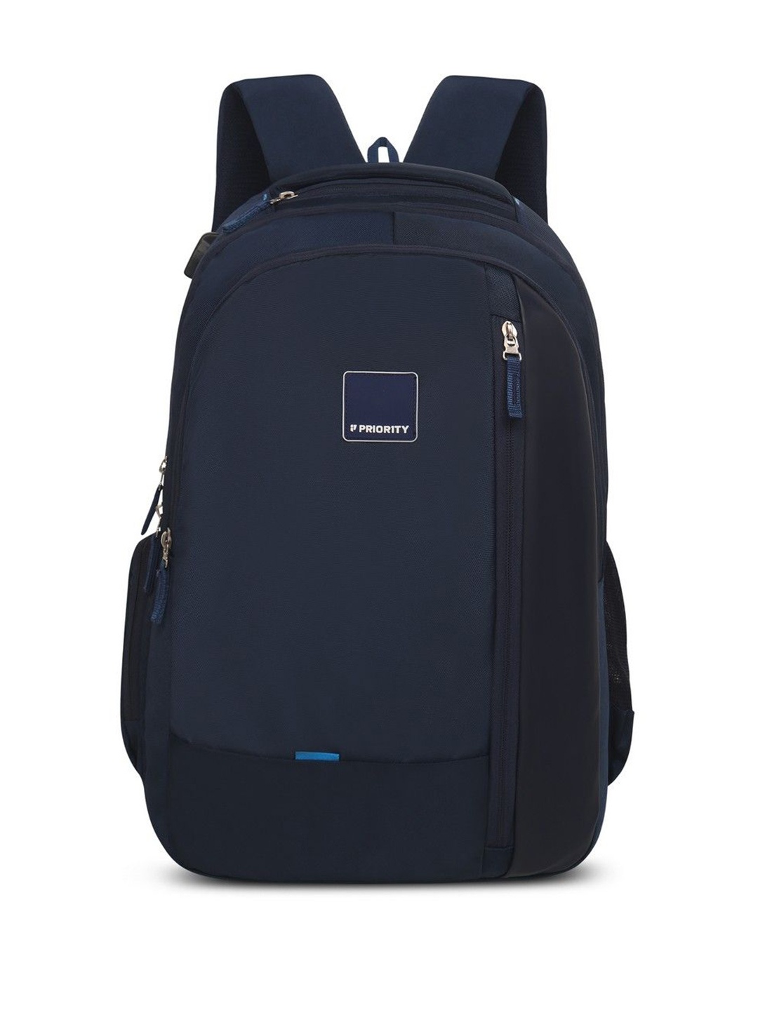 

Priority Unisex Padded Ergonomic Backpack, Navy blue