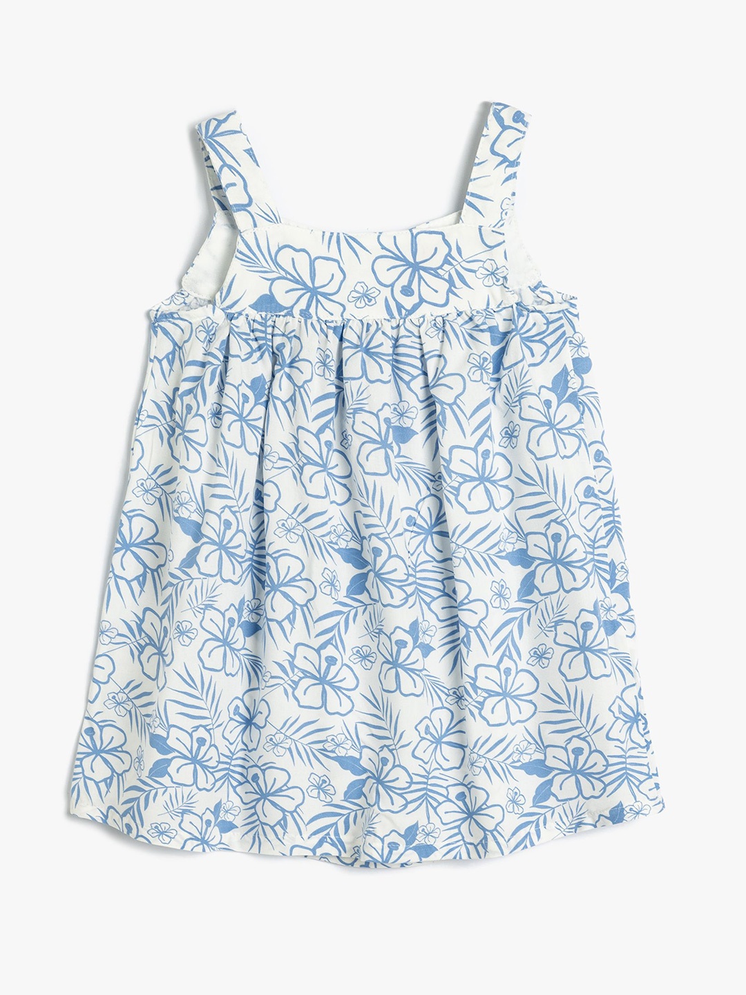 

Koton Floral Printed Sleeveless A-Line Dress, White