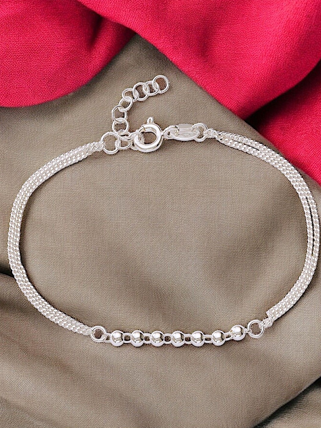 

Taraash 925 Sterling Silver Link Bracelet