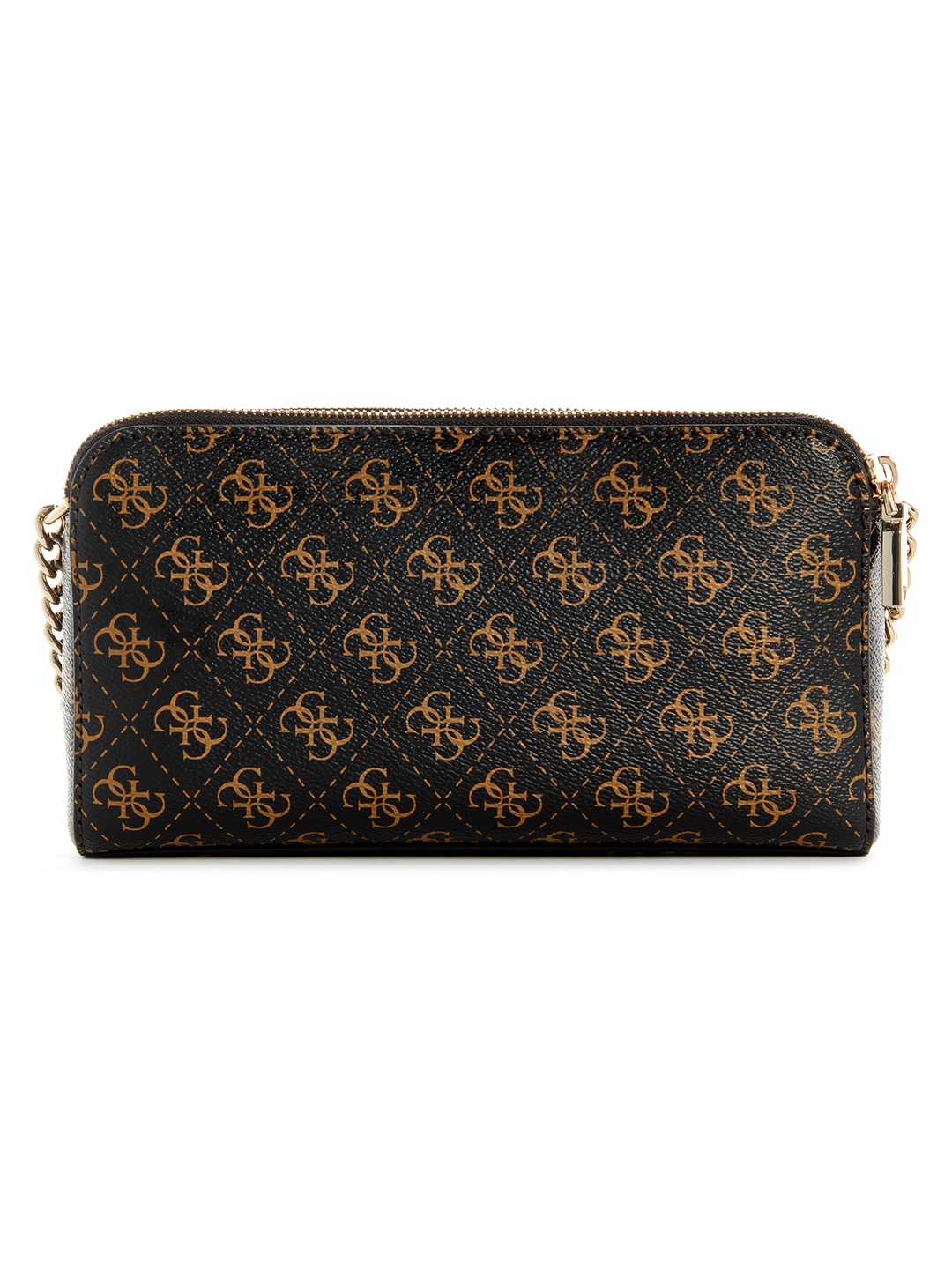 

GUESS Women Printed PU Shoulder Bag, Brown