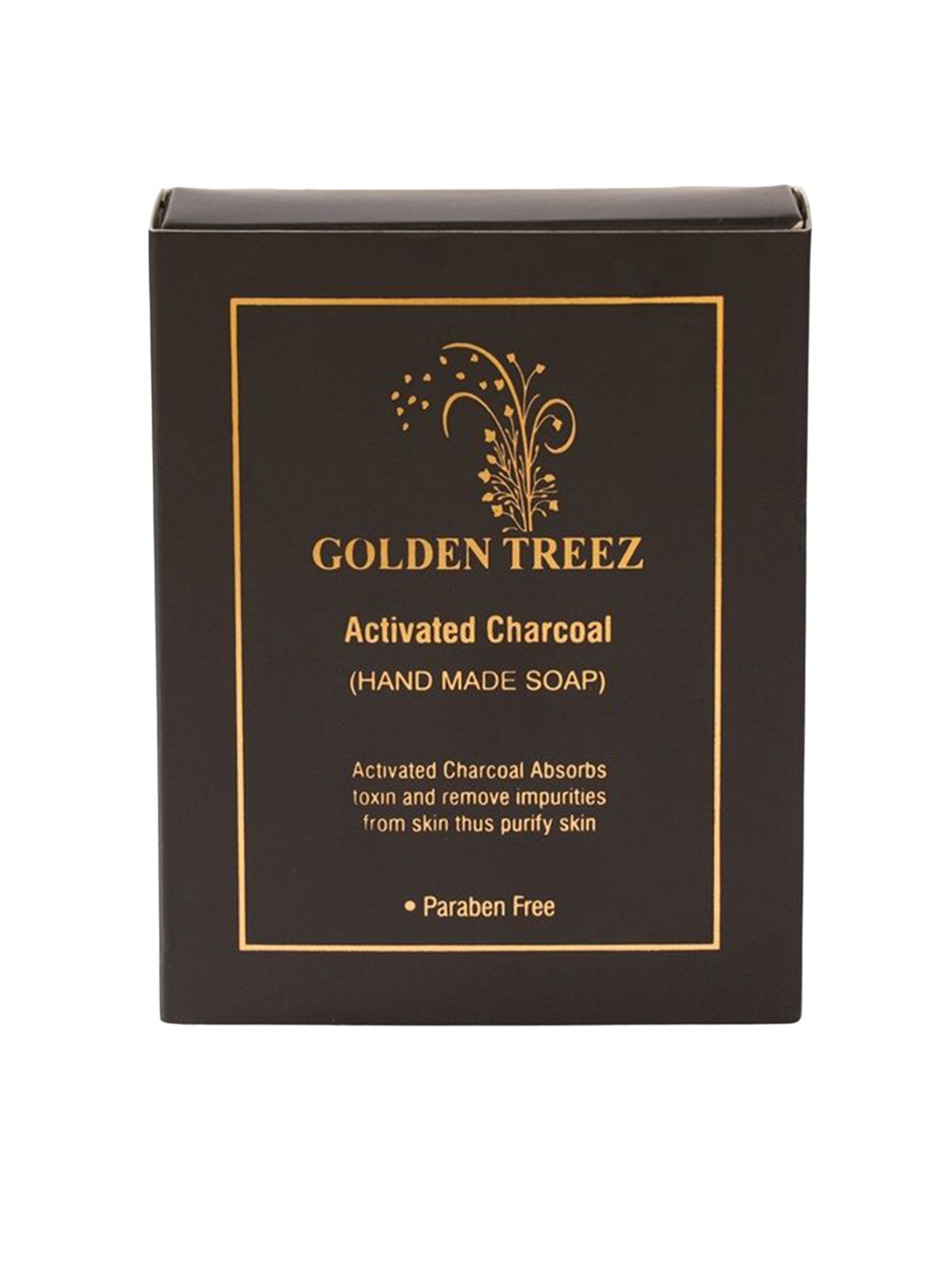 

Golden Treez Activated Charcoal Soap - 115 g, Black