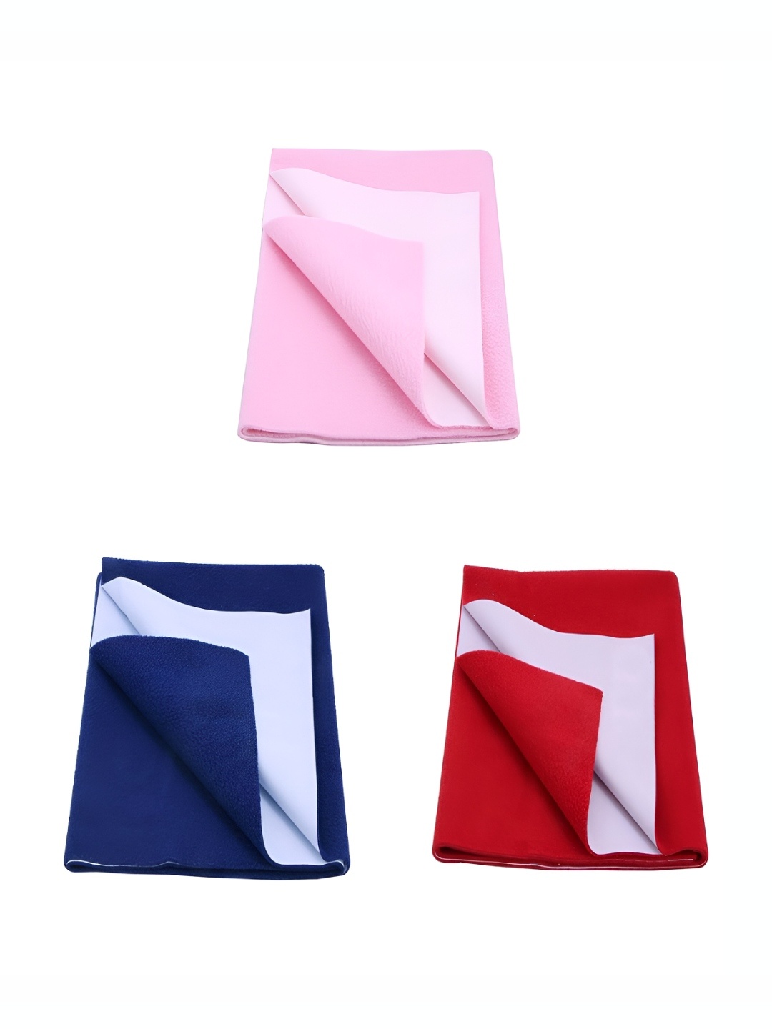 

tundwal's Red & Pink 3 Pieces Water Resistant Drysheet