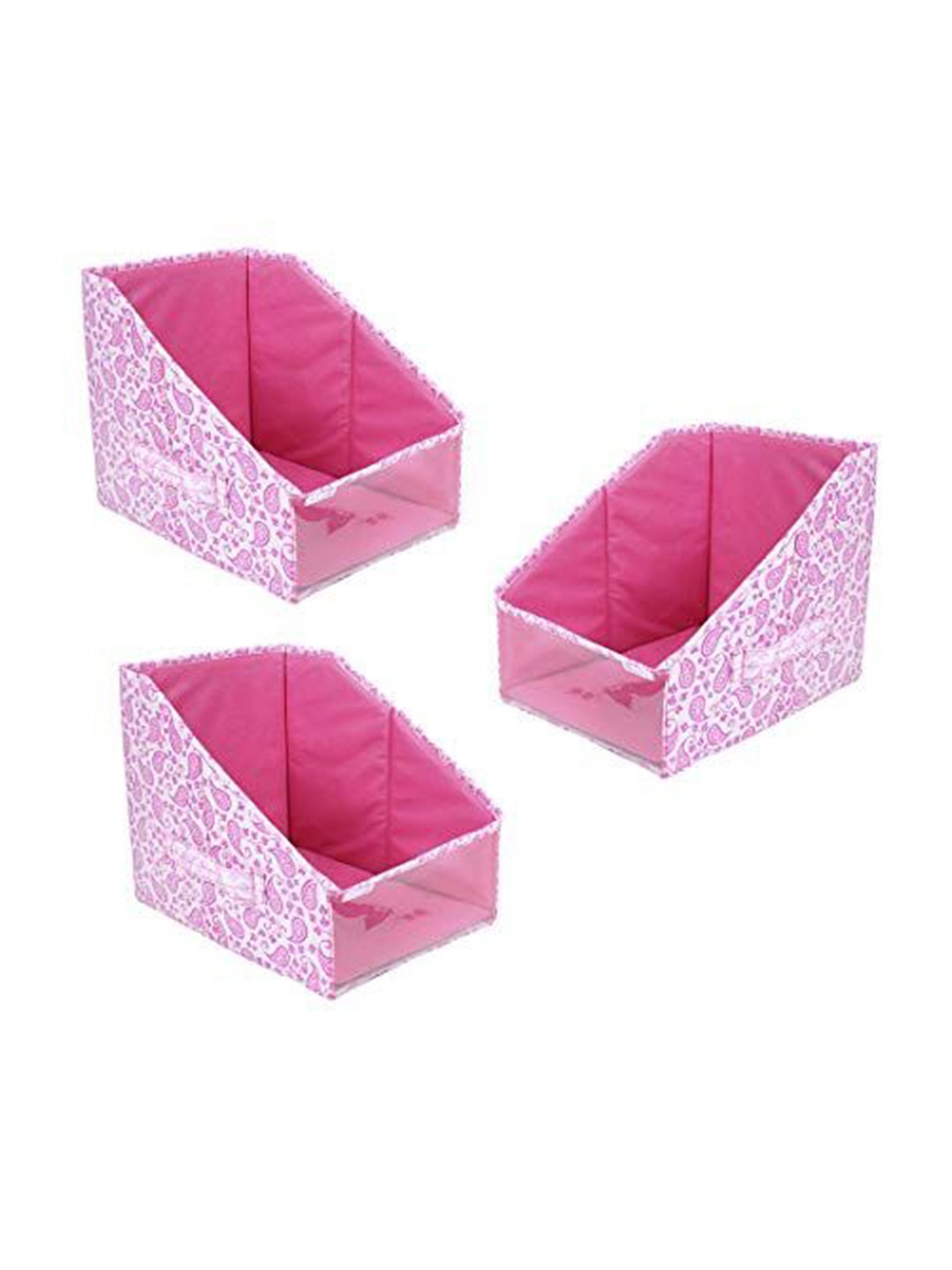 

prettykrafts Pink 3 Pieces Multi-Utility Organisers